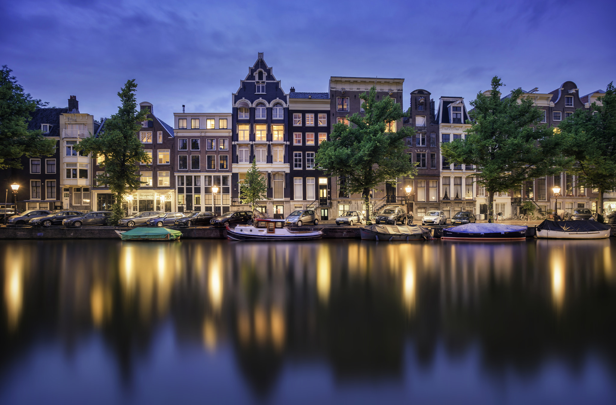 Sony a7R + Canon EF 16-35mm F2.8L II USM sample photo. Amsterdam lights photography