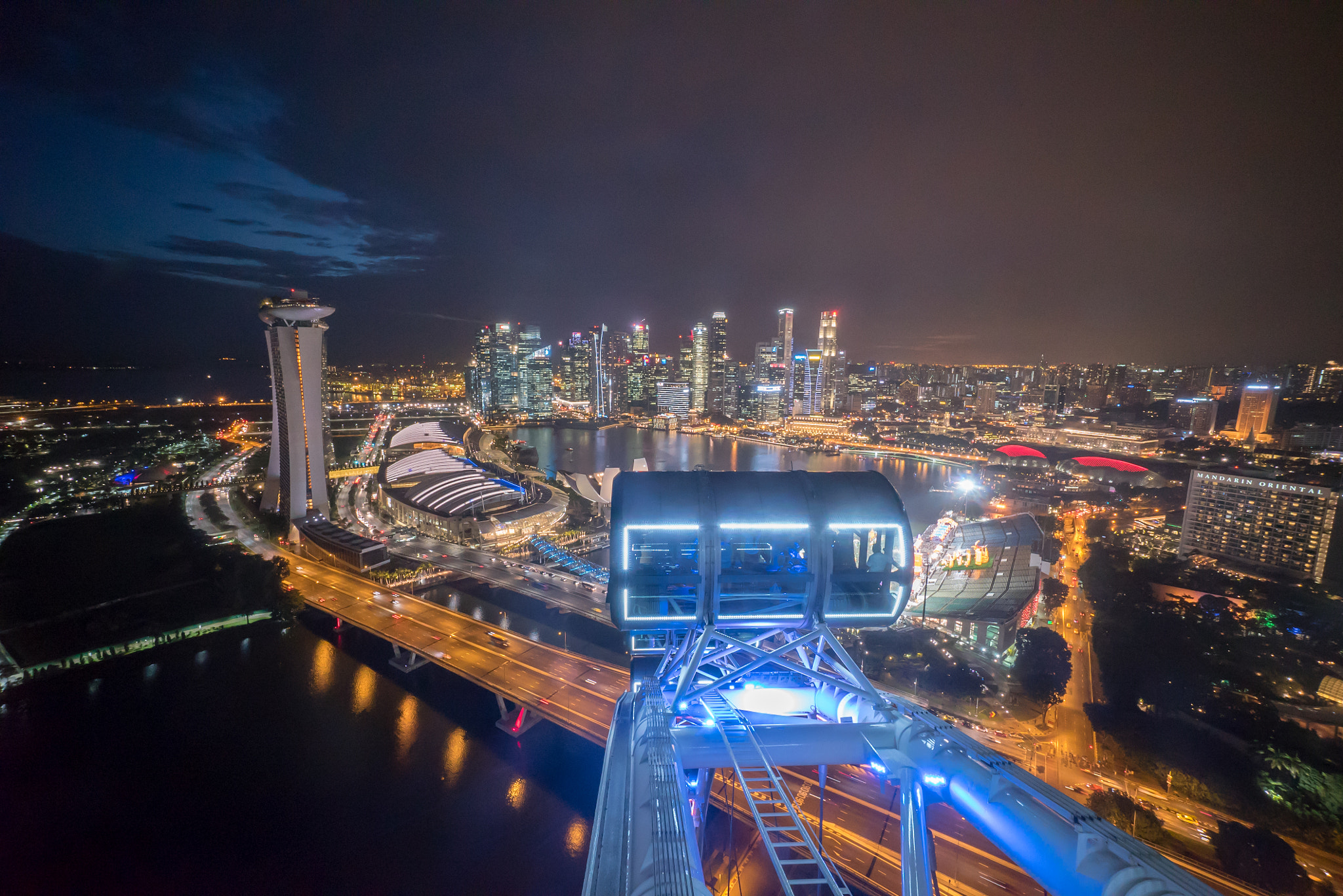 Sony a7S II + Sony E 10-18mm F4 OSS sample photo. Marina bay singapore photography