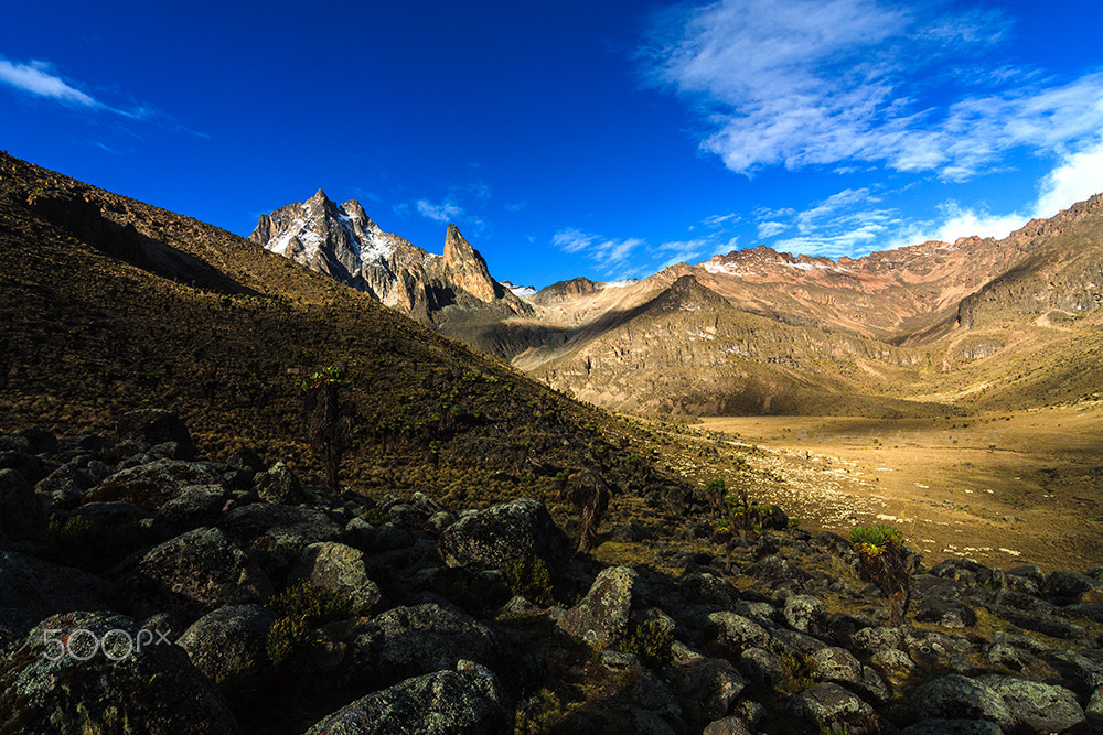Canon EOS 450D (EOS Rebel XSi / EOS Kiss X2) sample photo. Mackinder valley, mt. kenya photography