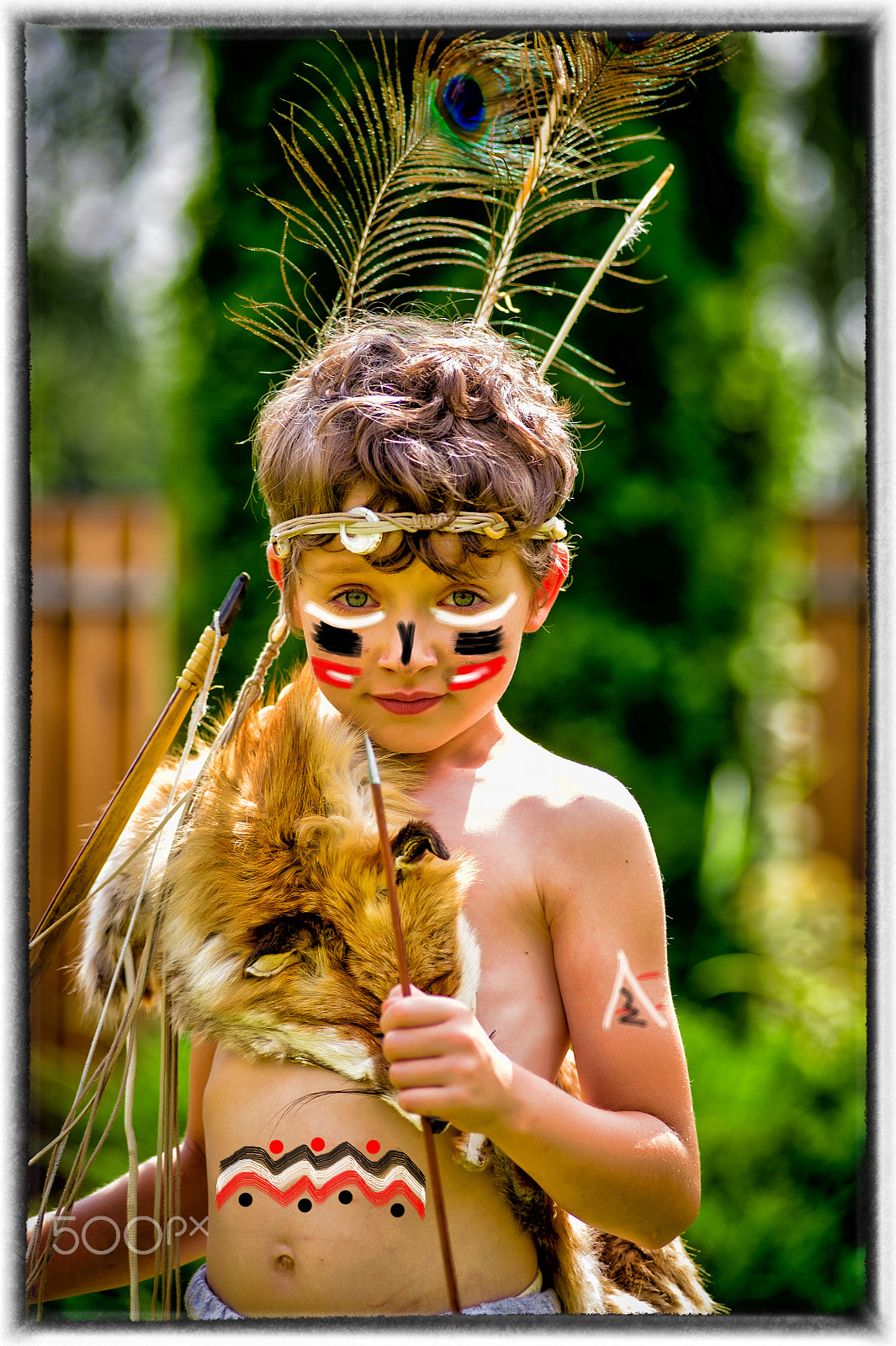 AF Zoom-Nikkor 80-200mm f/2.8 ED sample photo. " Индеец "  "native american" photography
