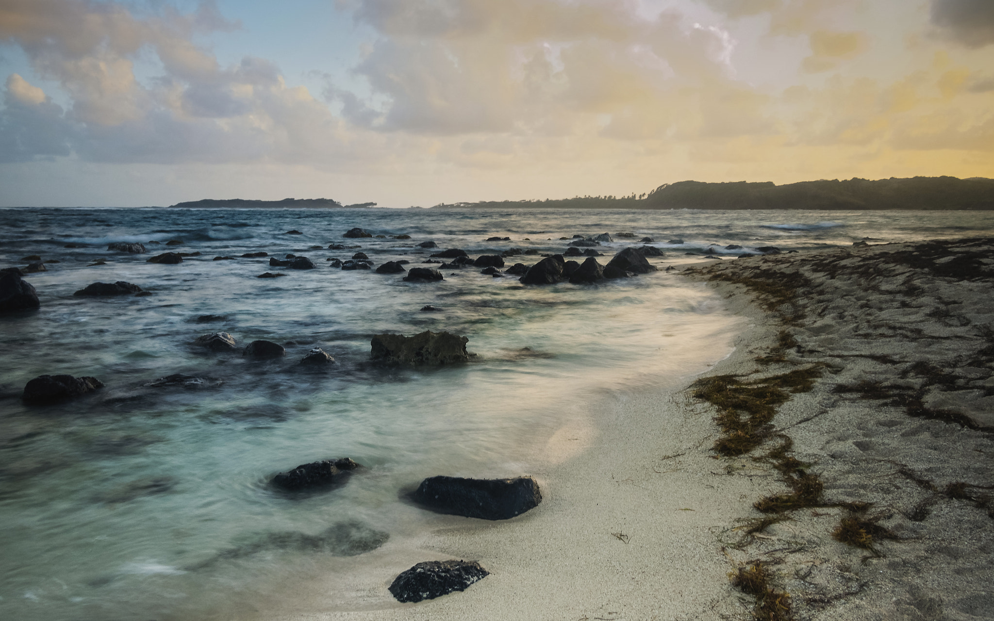 Olympus OM-D E-M5 + Panasonic Lumix G 14mm F2.5 ASPH sample photo. Sunset at cap macre photography