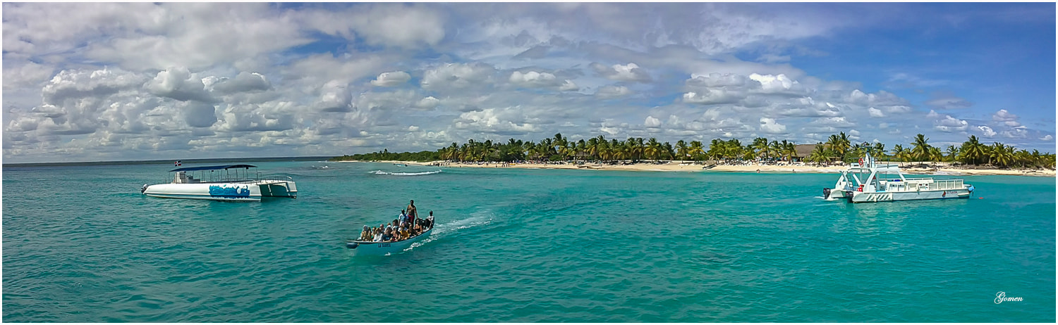 Sony Ericsson U5i sample photo. Isla saona photography