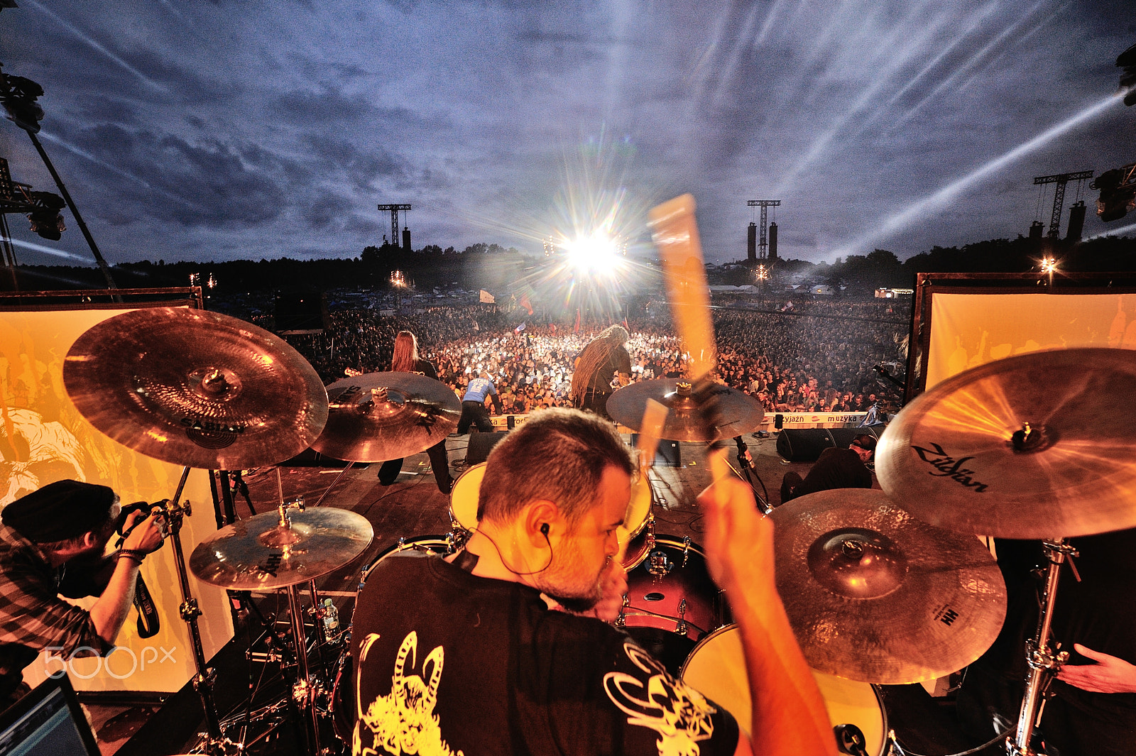 Nikon D3 sample photo. Decapitated - woodstock festival 2016 (poland) photography