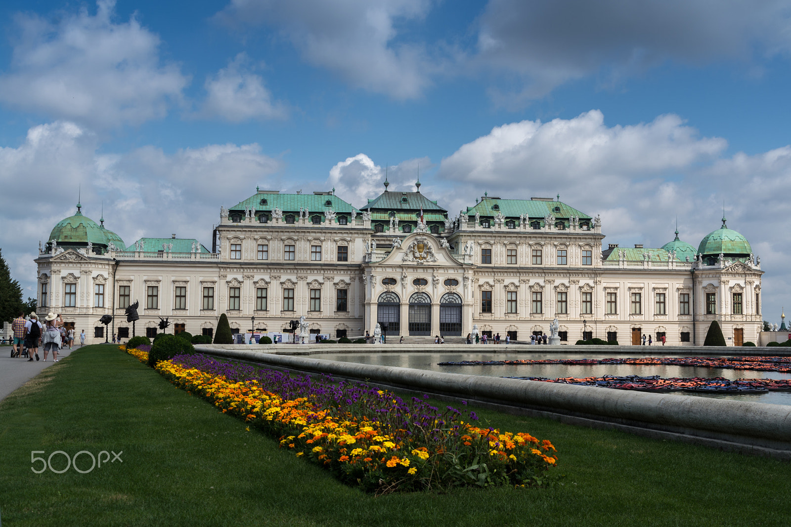 Nikon D5200 + Sigma 18-200mm F3.5-6.3 DC sample photo. Schloss belvedere / castle belvedere photography