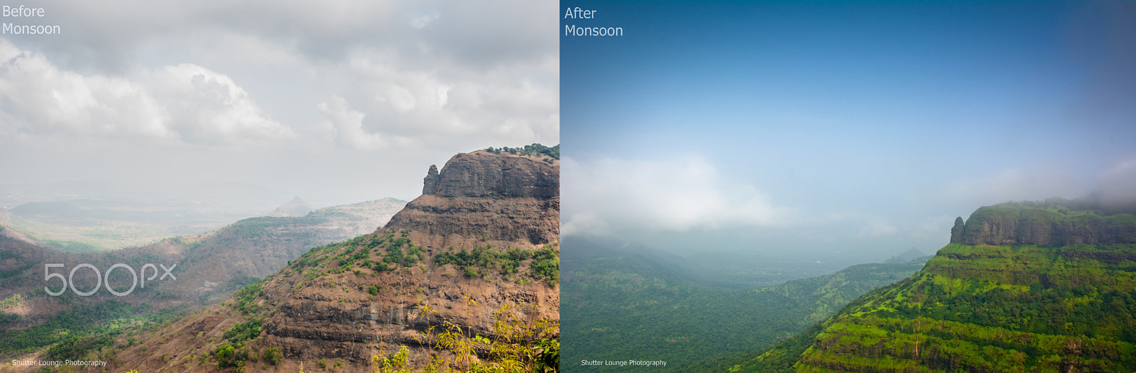 Nikon D750 + AF Zoom-Nikkor 35-70mm f/2.8D sample photo. Before & after monsoon photography