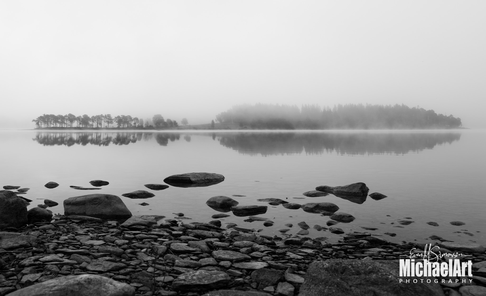 Canon EF 300mm f/2.8L sample photo. Ånøya tåke photography