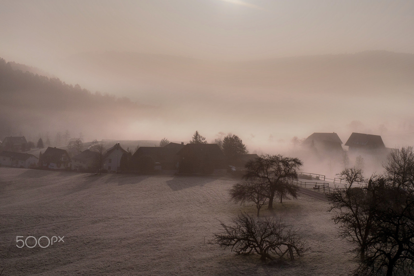 Panasonic Lumix DMC-G6 sample photo. The early morning mist. photography
