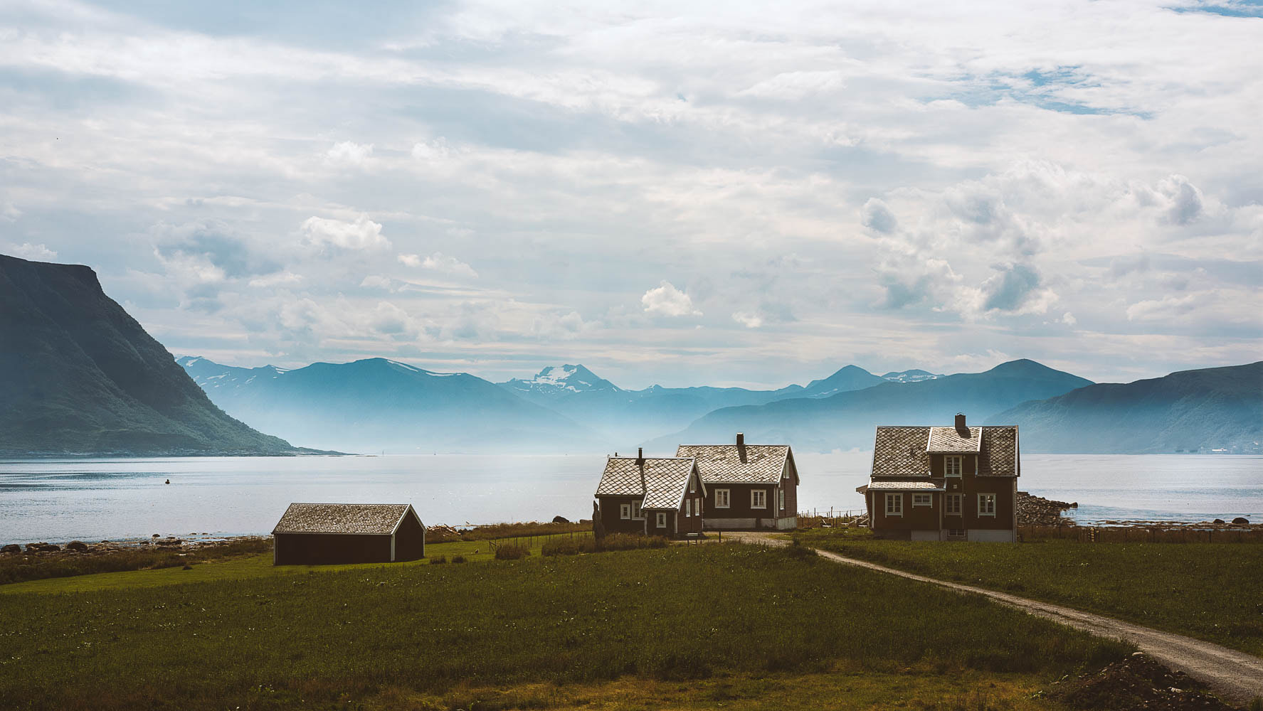 Pentax K-3 sample photo. Houses by the fjord photography