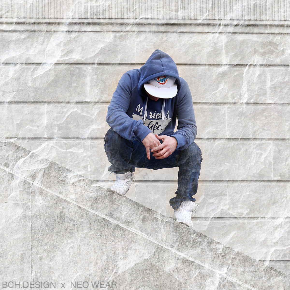 Canon EOS 760D (EOS Rebel T6s / EOS 8000D) sample photo. Blue hoodie photography