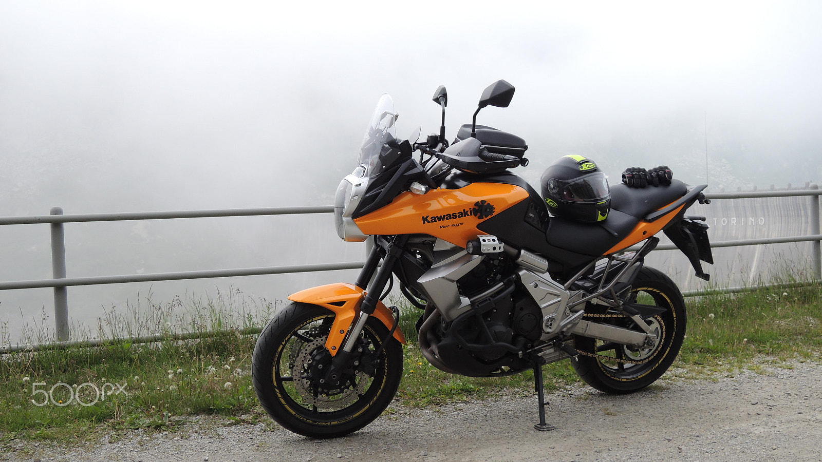 Nikon Coolpix P310 sample photo. Ride into the fog photography