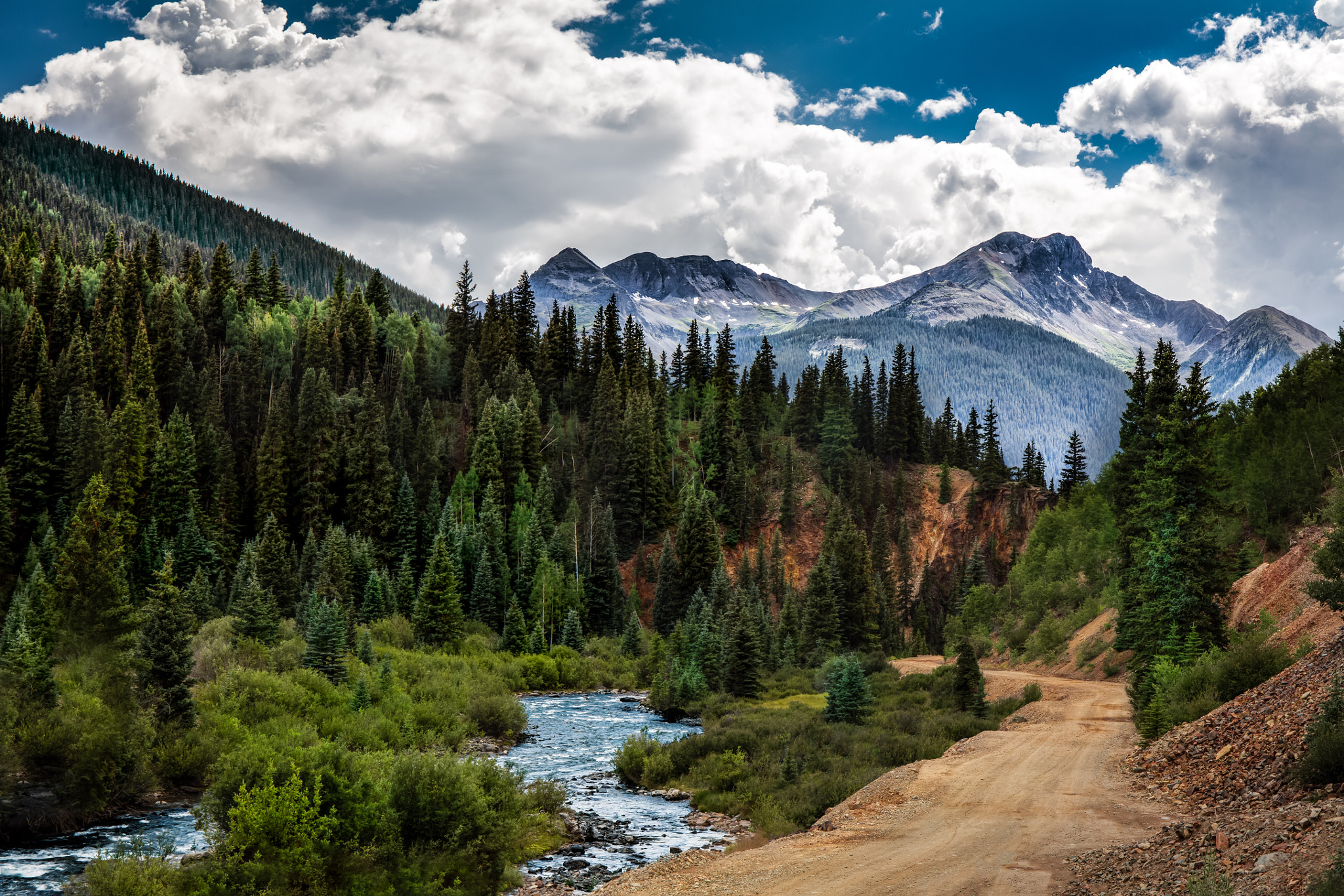 Canon EF 24-70mm F4L IS USM sample photo. Colordao mountains photography