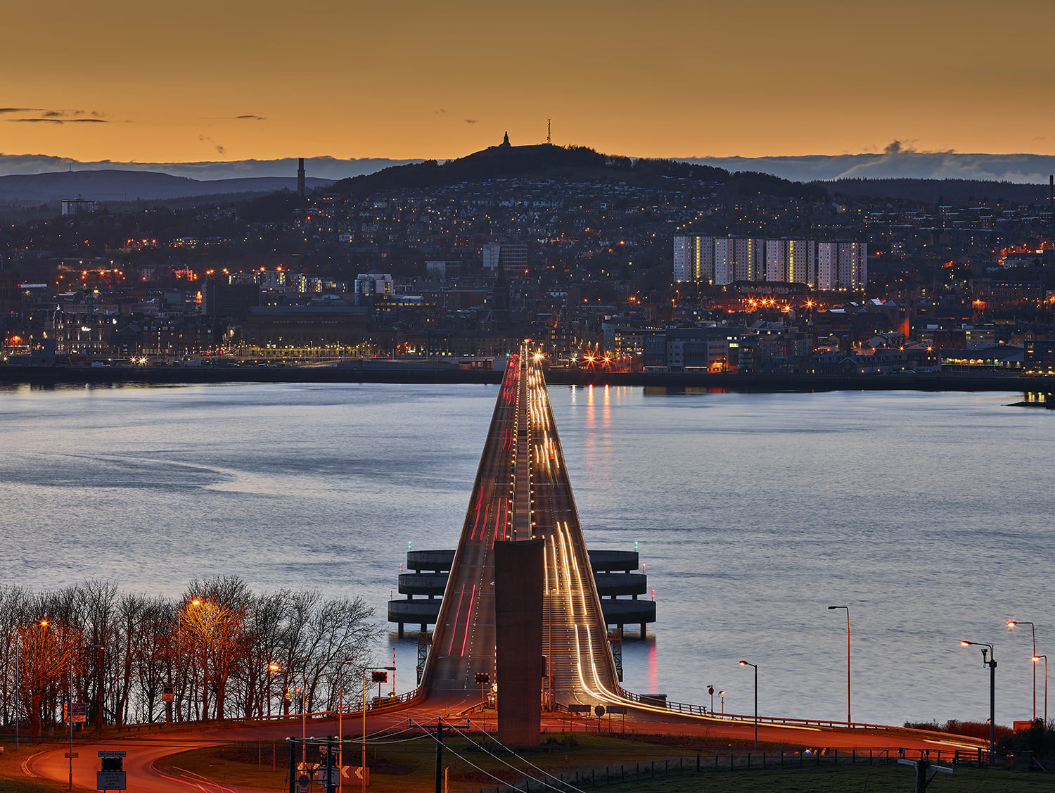 Phase One IQ3 80MP sample photo. Welcome home to dundee, scotland photography