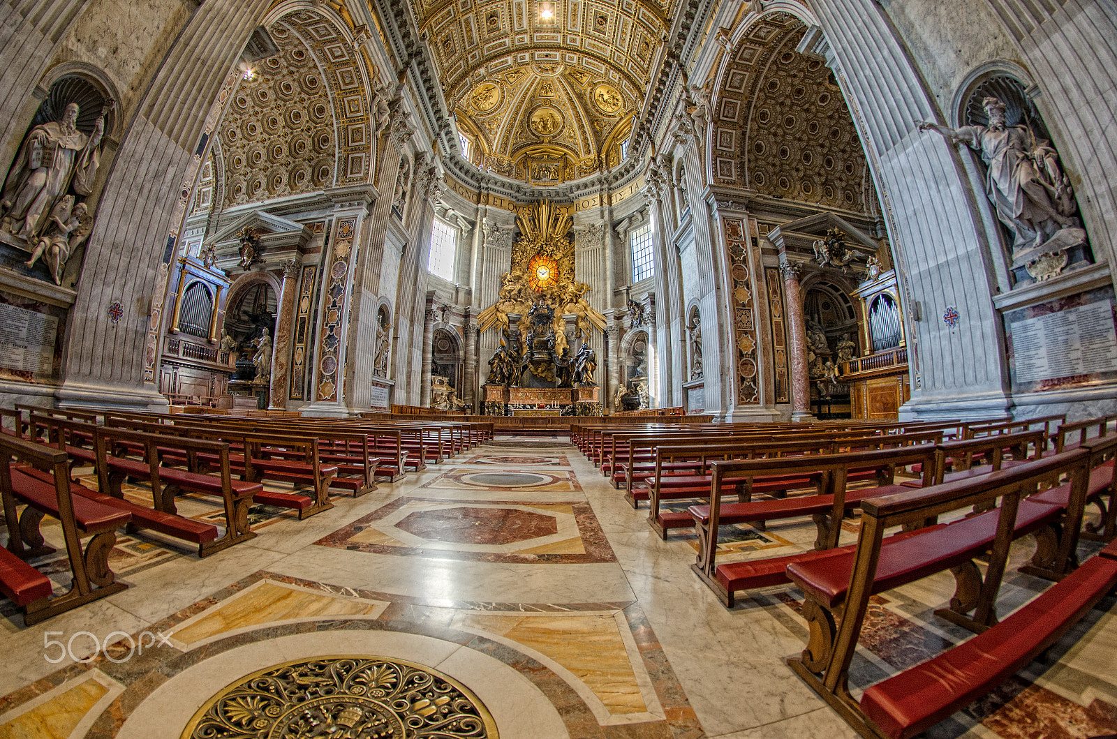 Nikon D7000 + Samyang 8mm F3.5 Aspherical IF MC Fisheye sample photo. Vatican indoor photography