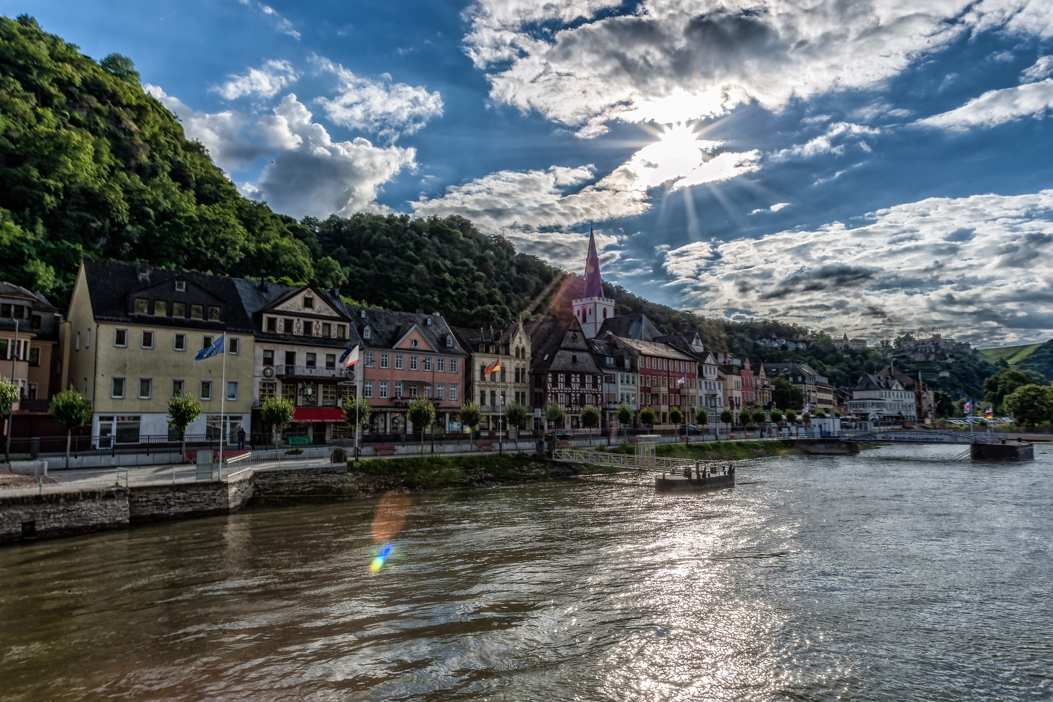Canon EOS-1D Mark III + Canon EF 17-40mm F4L USM sample photo. St. goar, germany photography