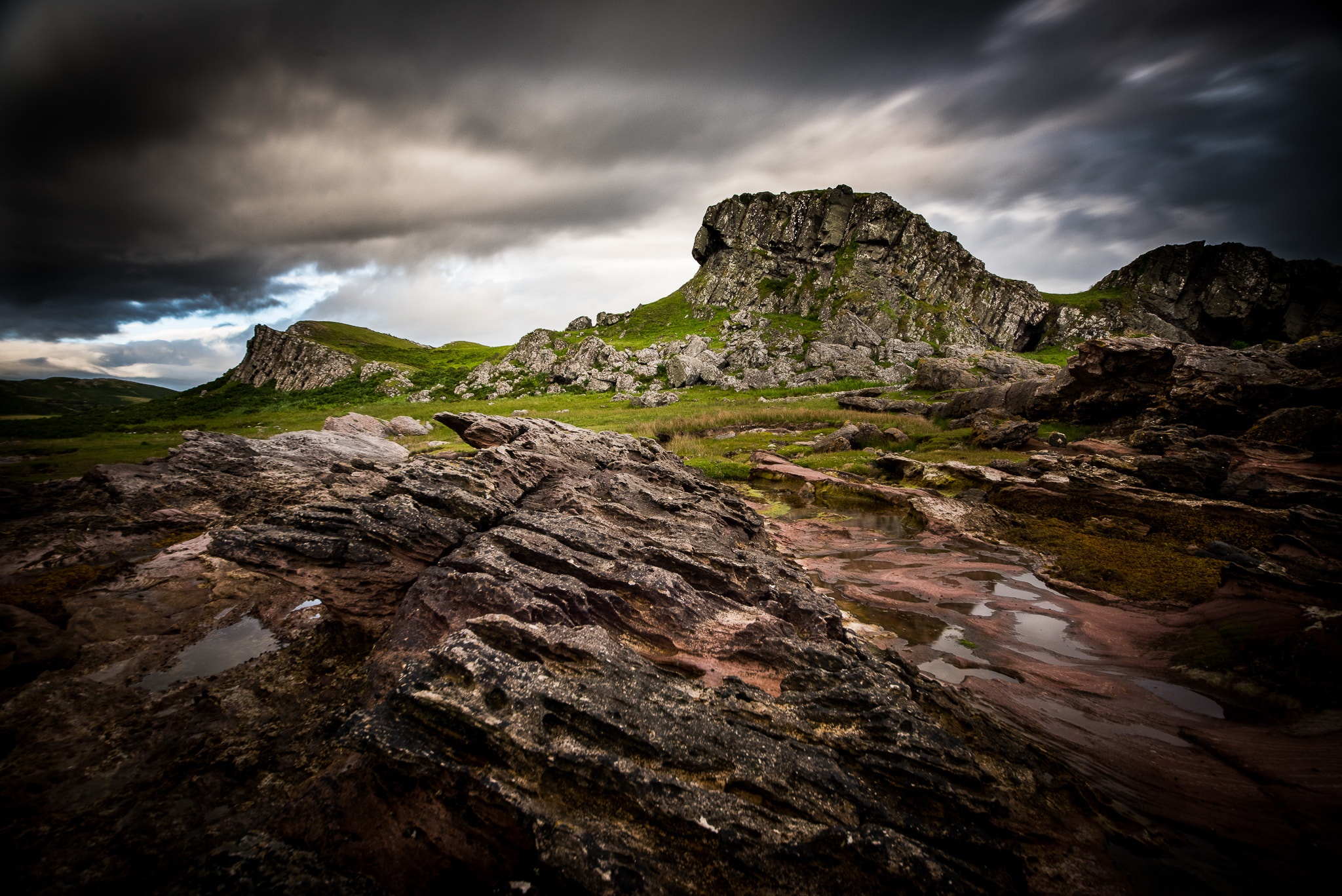 Sigma 12-24mm F4.5-5.6 II DG HSM sample photo. Isle of bute, scotland colour photography