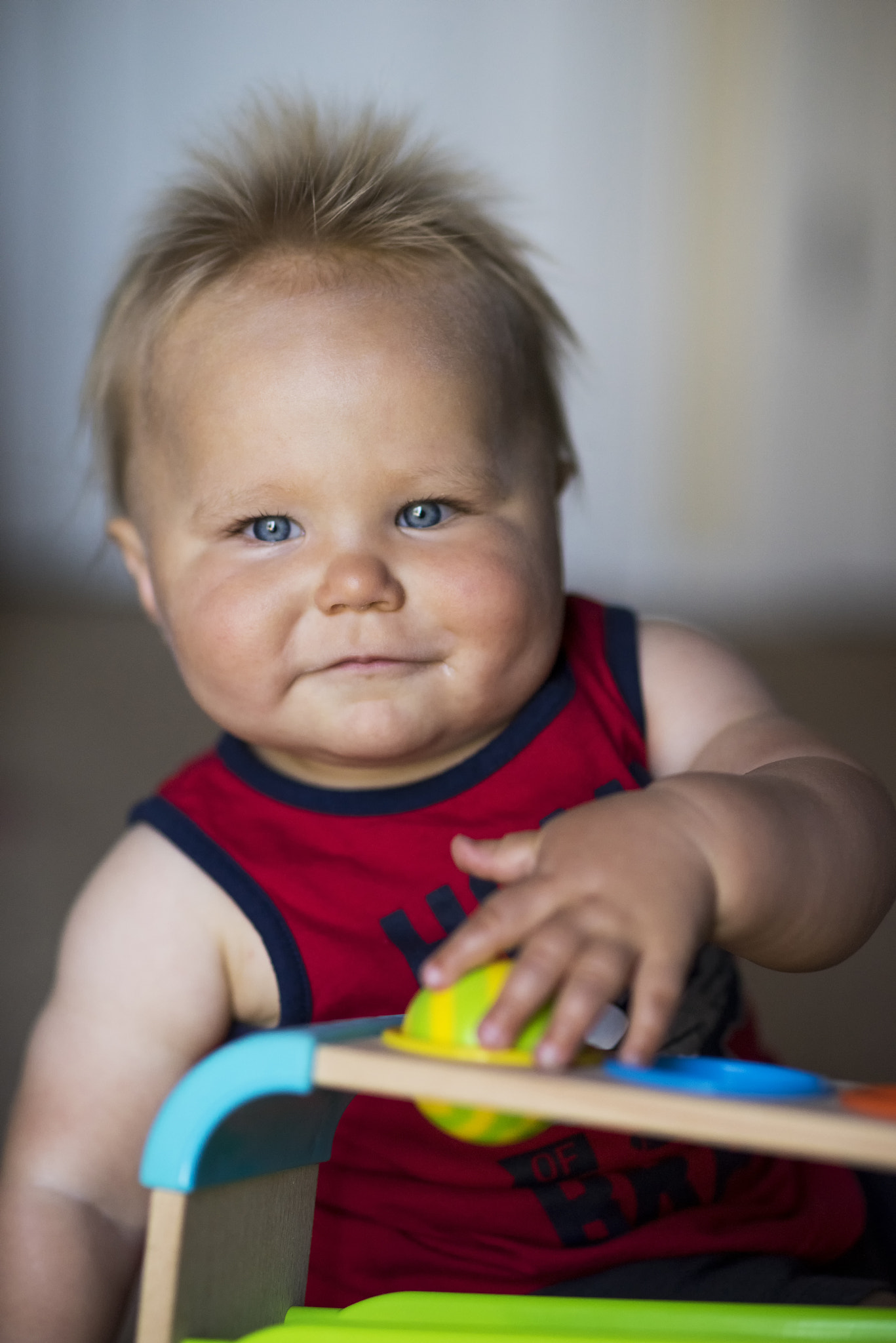 Sony a7R + Sony Planar T* 85mm F1.4 ZA sample photo. My kid is kinda cute photography