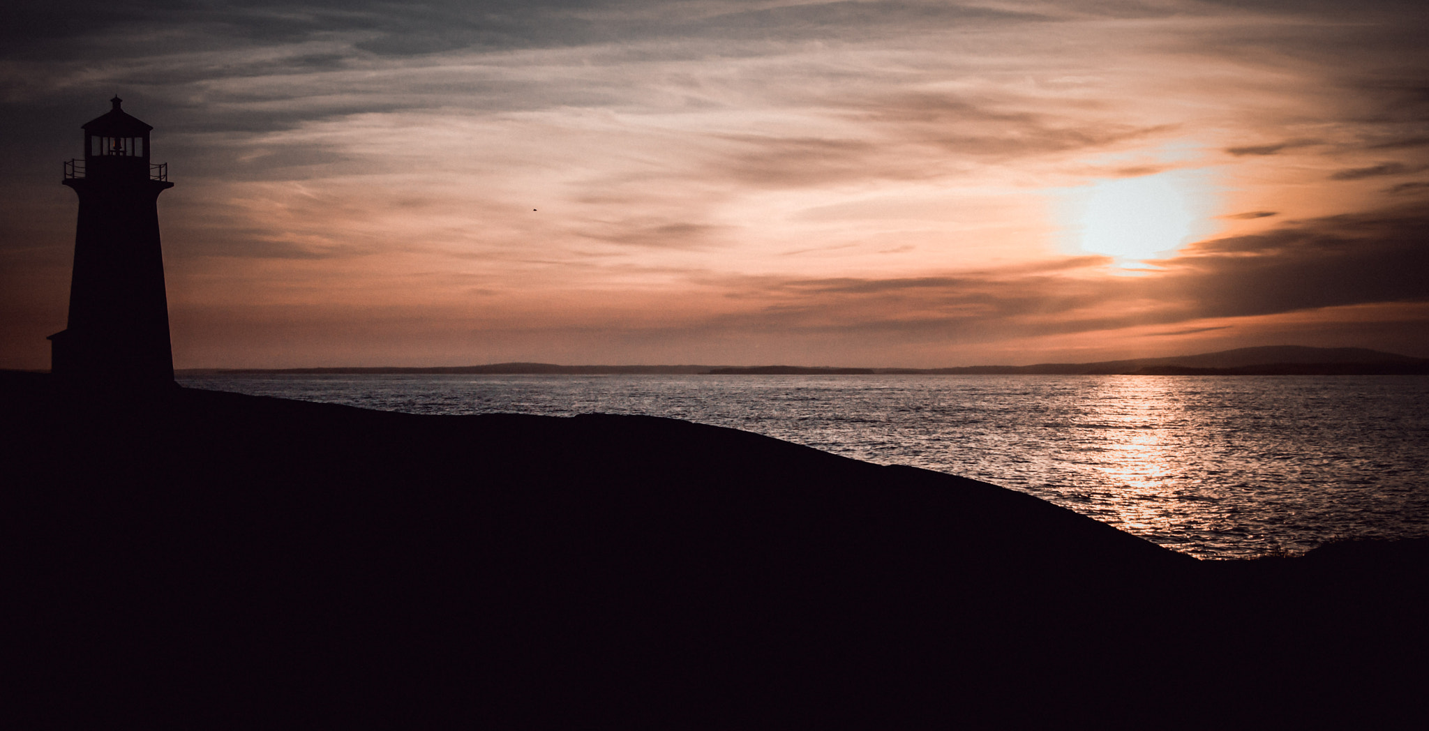 Canon EF-S 17-85mm F4-5.6 IS USM sample photo. Peggy's cove at sunset photography