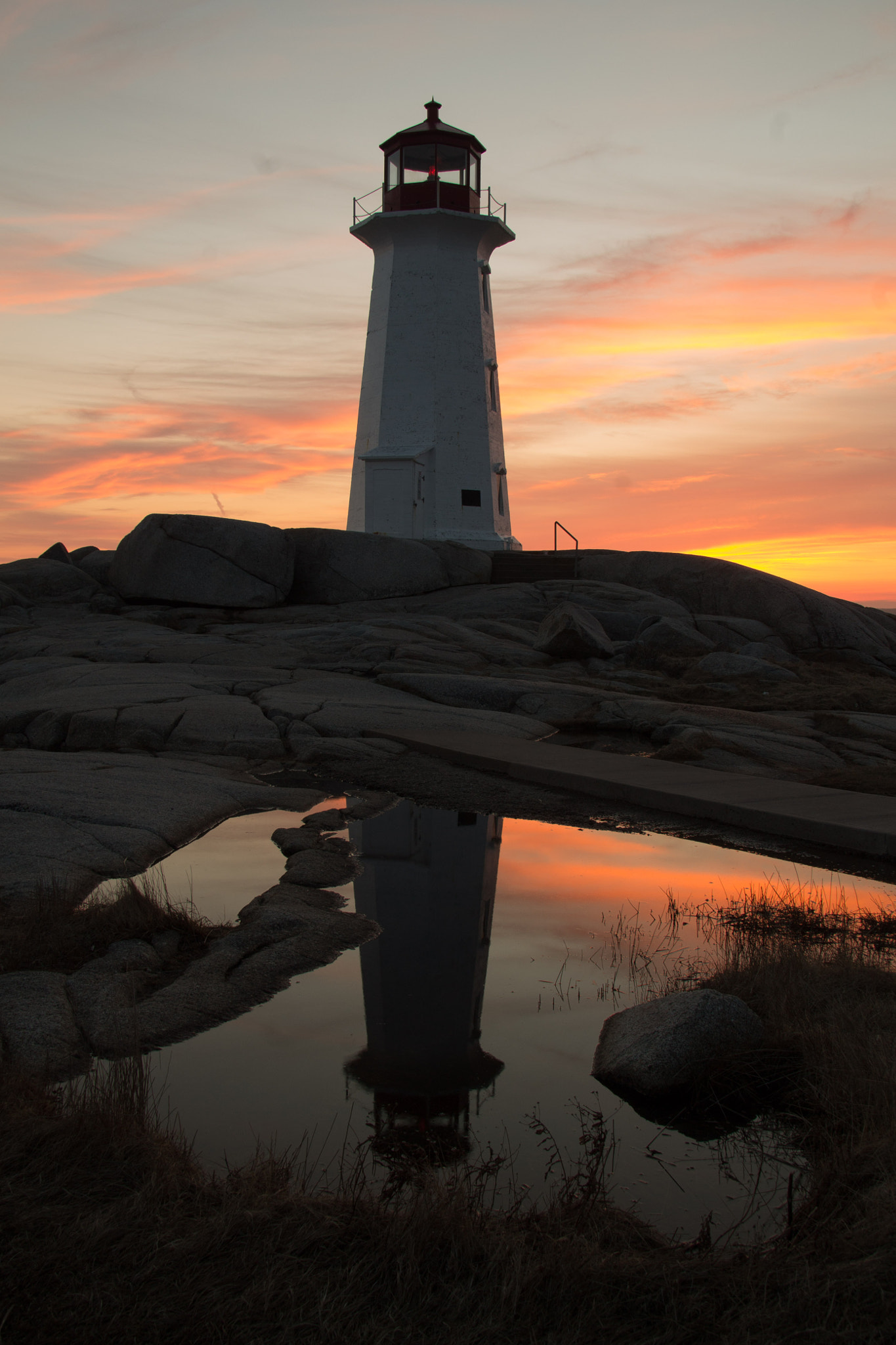 Canon EF-S 17-85mm F4-5.6 IS USM sample photo. Lighthouse reflection photography