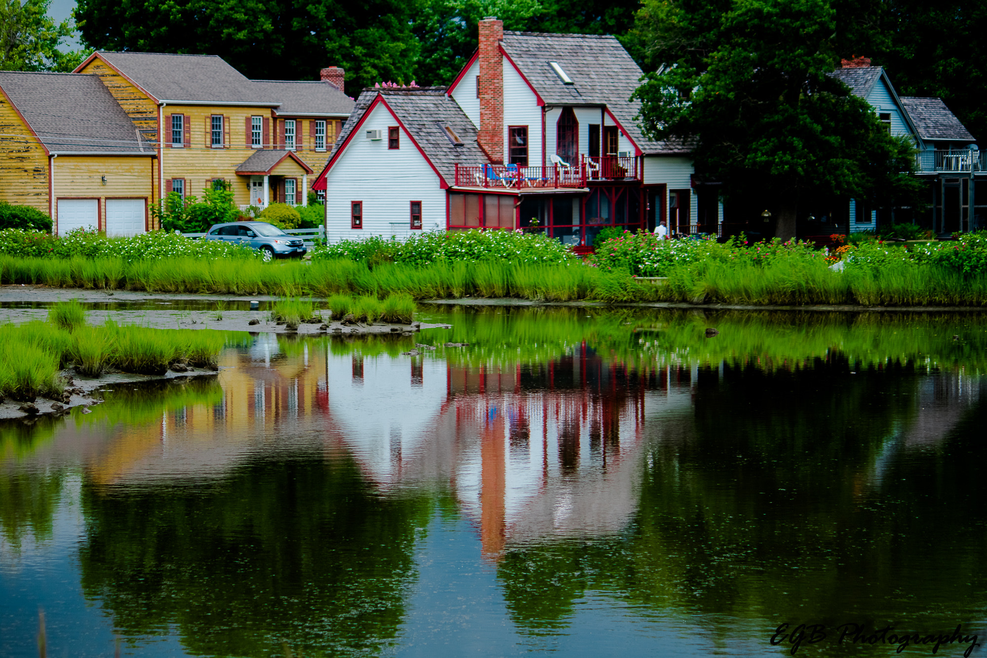 Canon EF-S 55-250mm F4-5.6 IS sample photo. Reflections photography