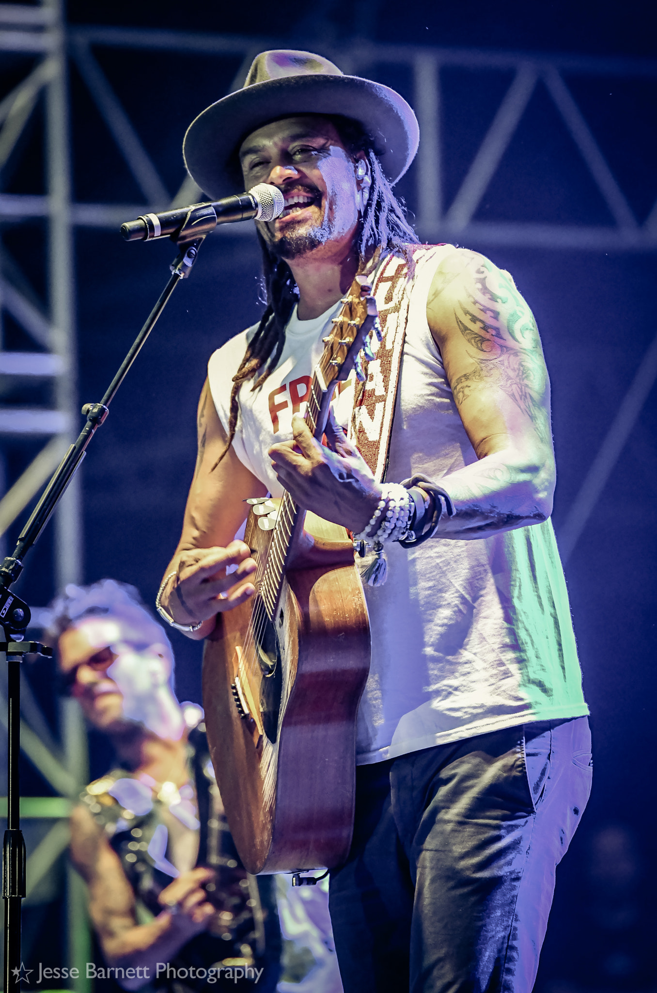 Tamron SP 70-200mm F2.8 Di VC USD sample photo. Michael franti and spearhead - outside the box festival 2016 photography