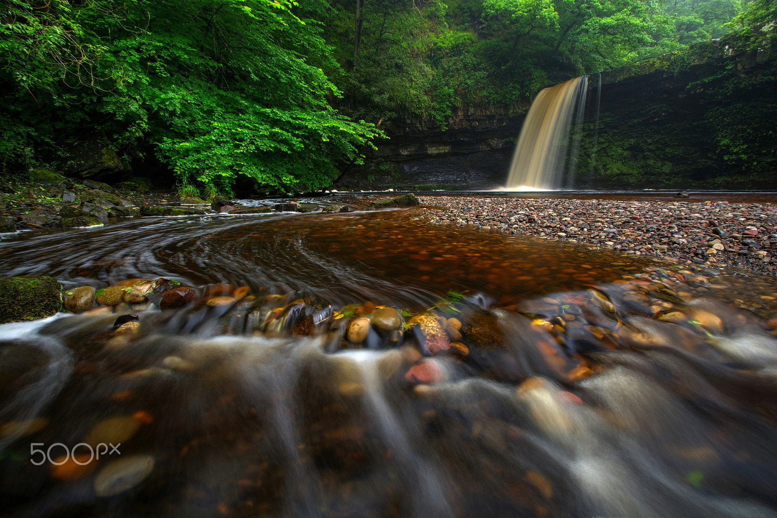 AF Zoom-Nikkor 35-135mm f/3.5-4.5 sample photo. Sgwd gwladys / lady falls photography
