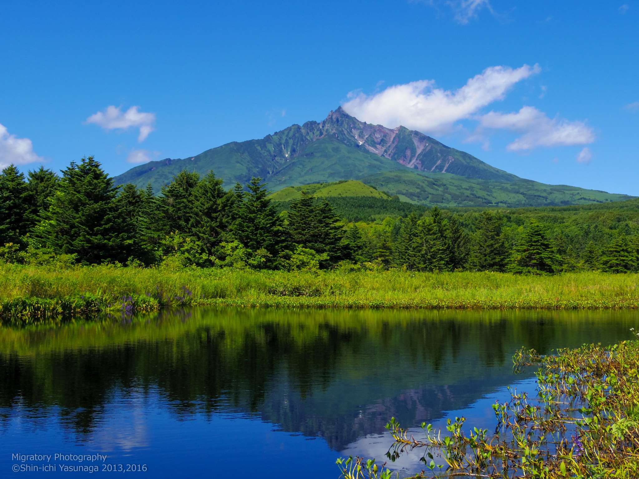 Pentax Q + Pentax 02 Standard Zoom sample photo. Mt.rishiri in rishiri island hokkaido,japan. photography