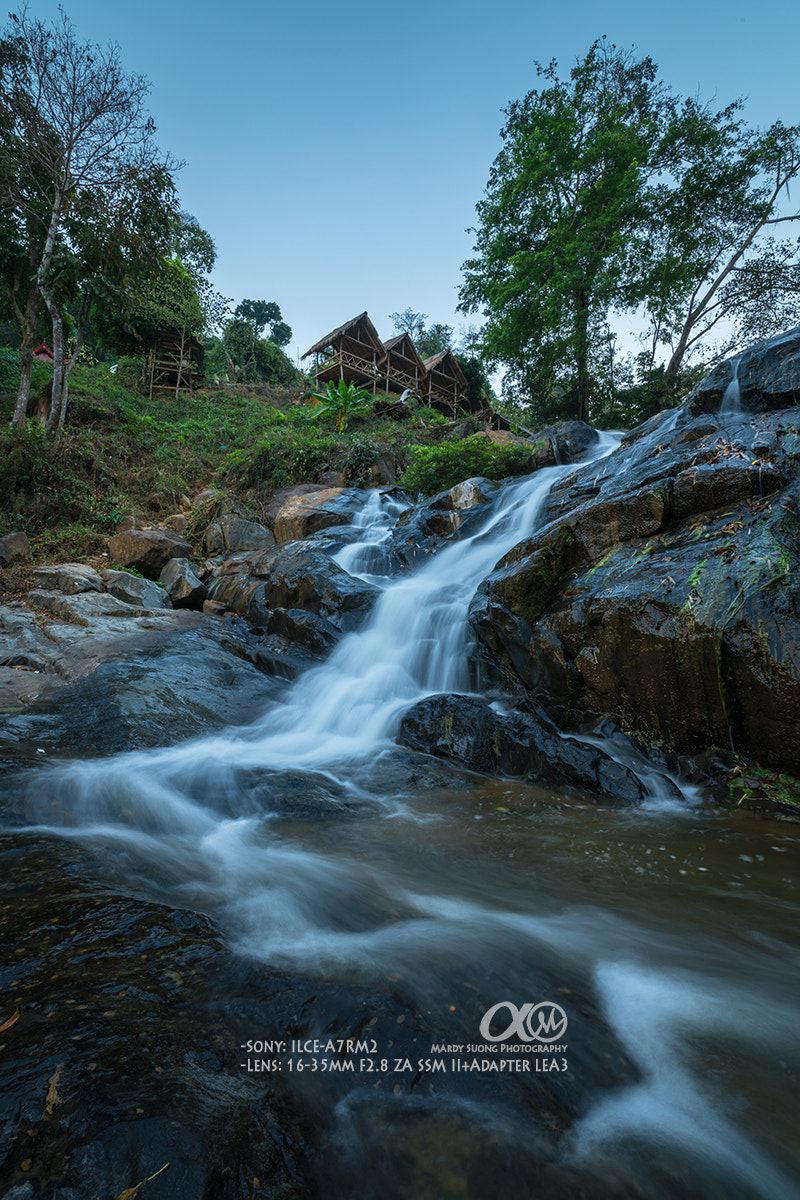 Sony Vario-Sonnar T* 16-35mm F2.8 ZA SSM II sample photo. Phnom keav waterfall ! photography