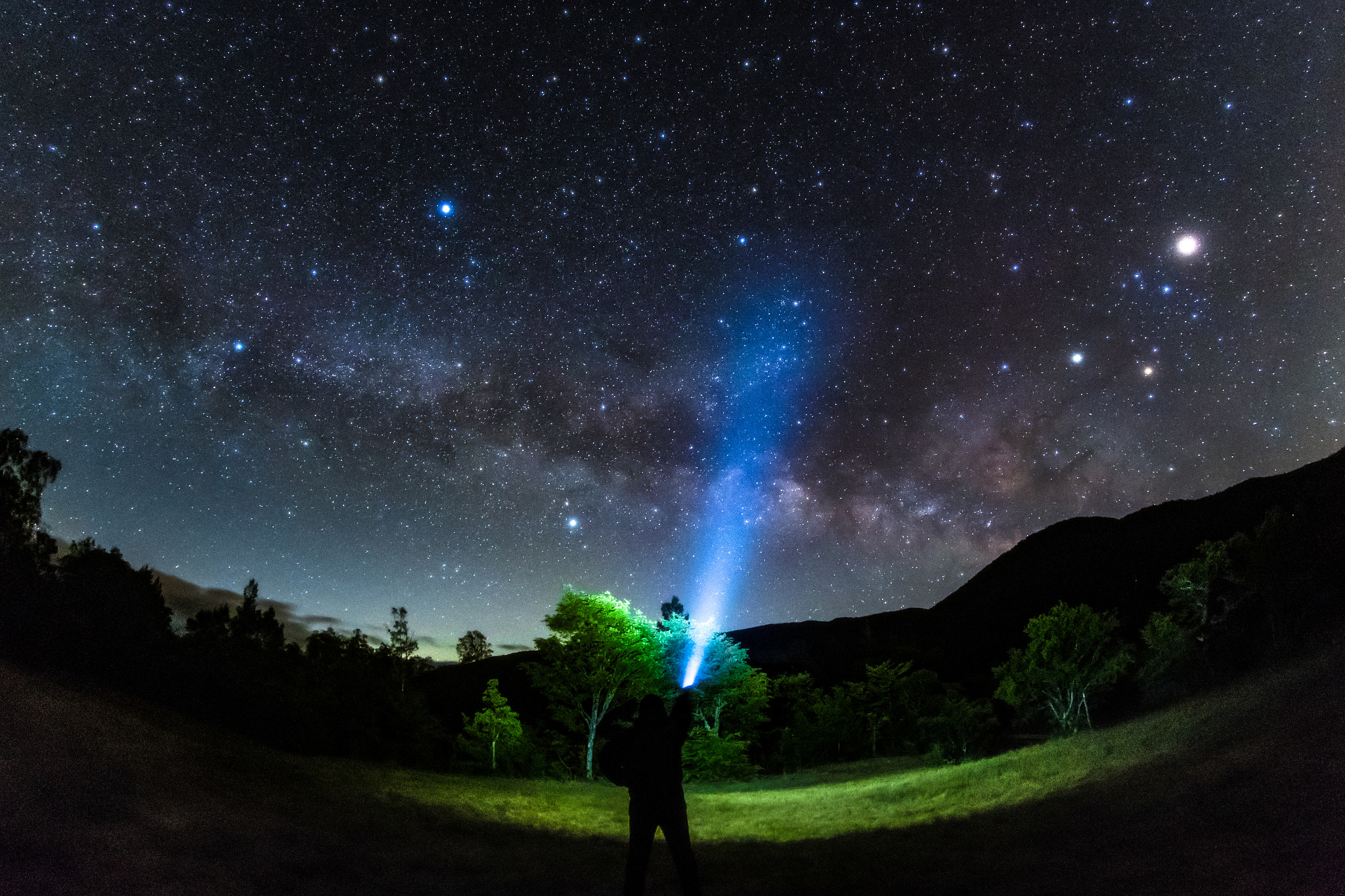 Canon EF 8-15mm F4L Fisheye USM sample photo. Milky way in japan photography