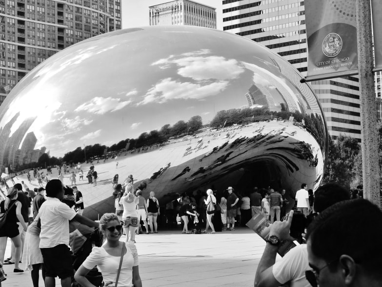 Pentax X90 sample photo. Chicago bean photography