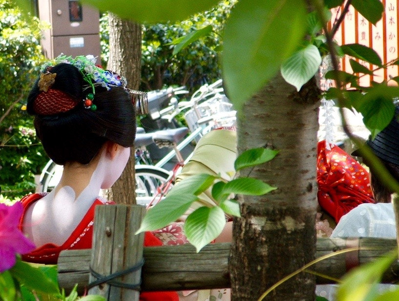 Fujifilm FinePix S3100 sample photo. Kyoto geisha photography