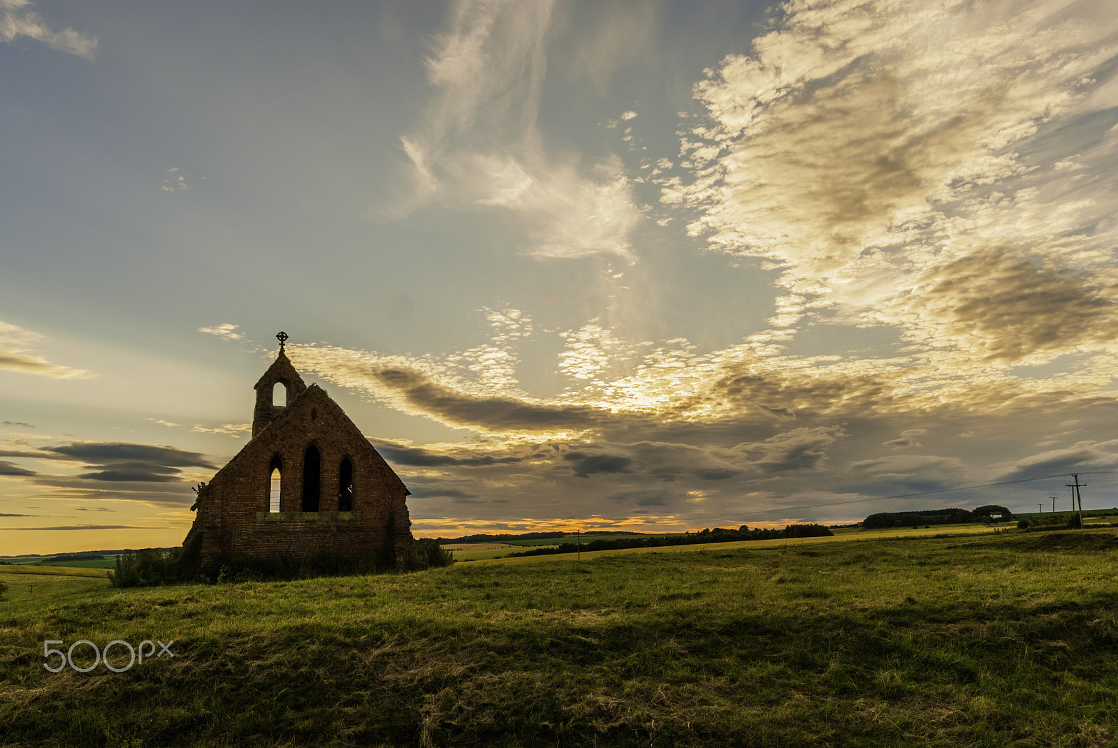 Nikon D3000 + Sigma 10-20mm F3.5 EX DC HSM sample photo. Sunset - cottom photography