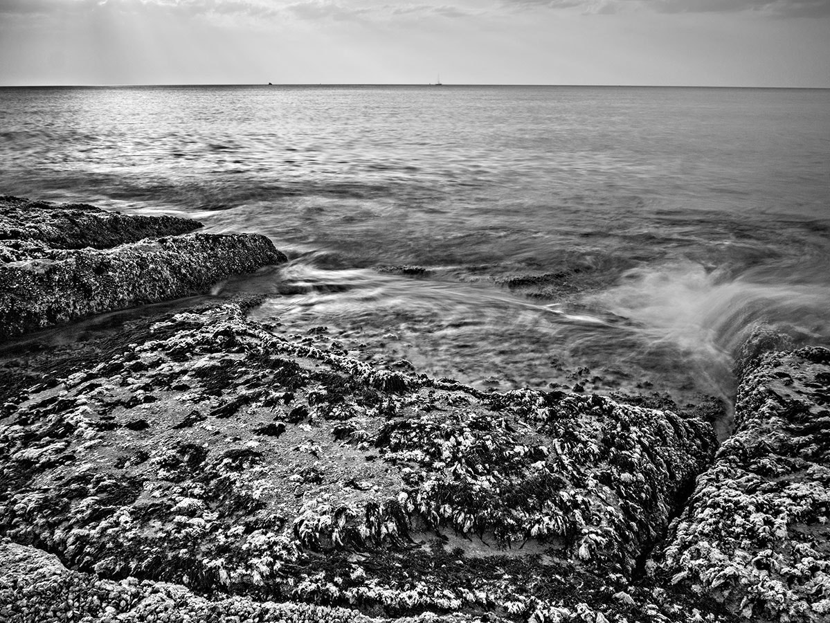 Panasonic Lumix DMC-G3 + Panasonic Lumix G 14mm F2.5 ASPH sample photo. Mediterranean sea,sunset photography