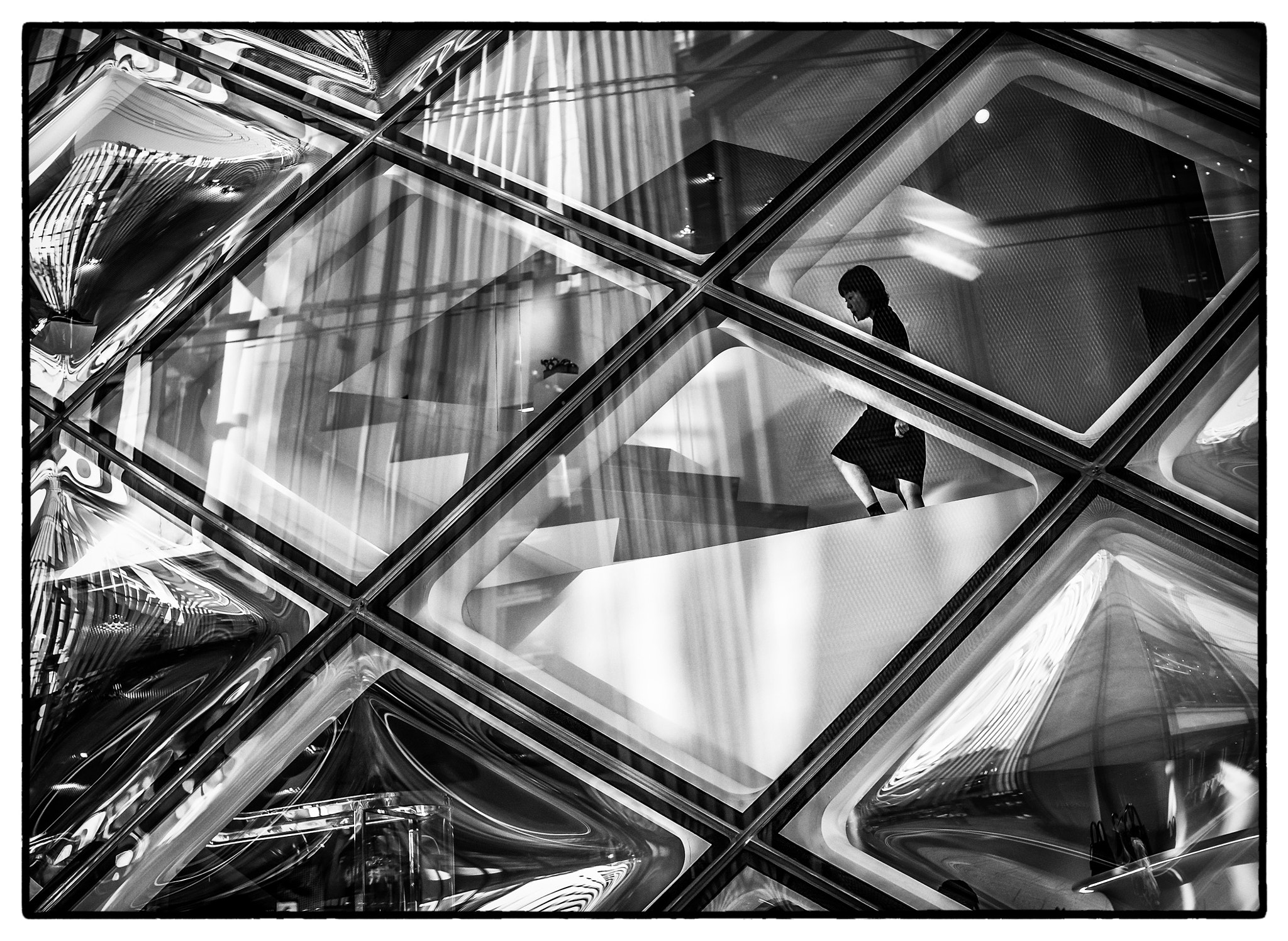 Leica Noctilux-M 50mm F0.95 ASPH sample photo. Prada by herzog & de meuron photography