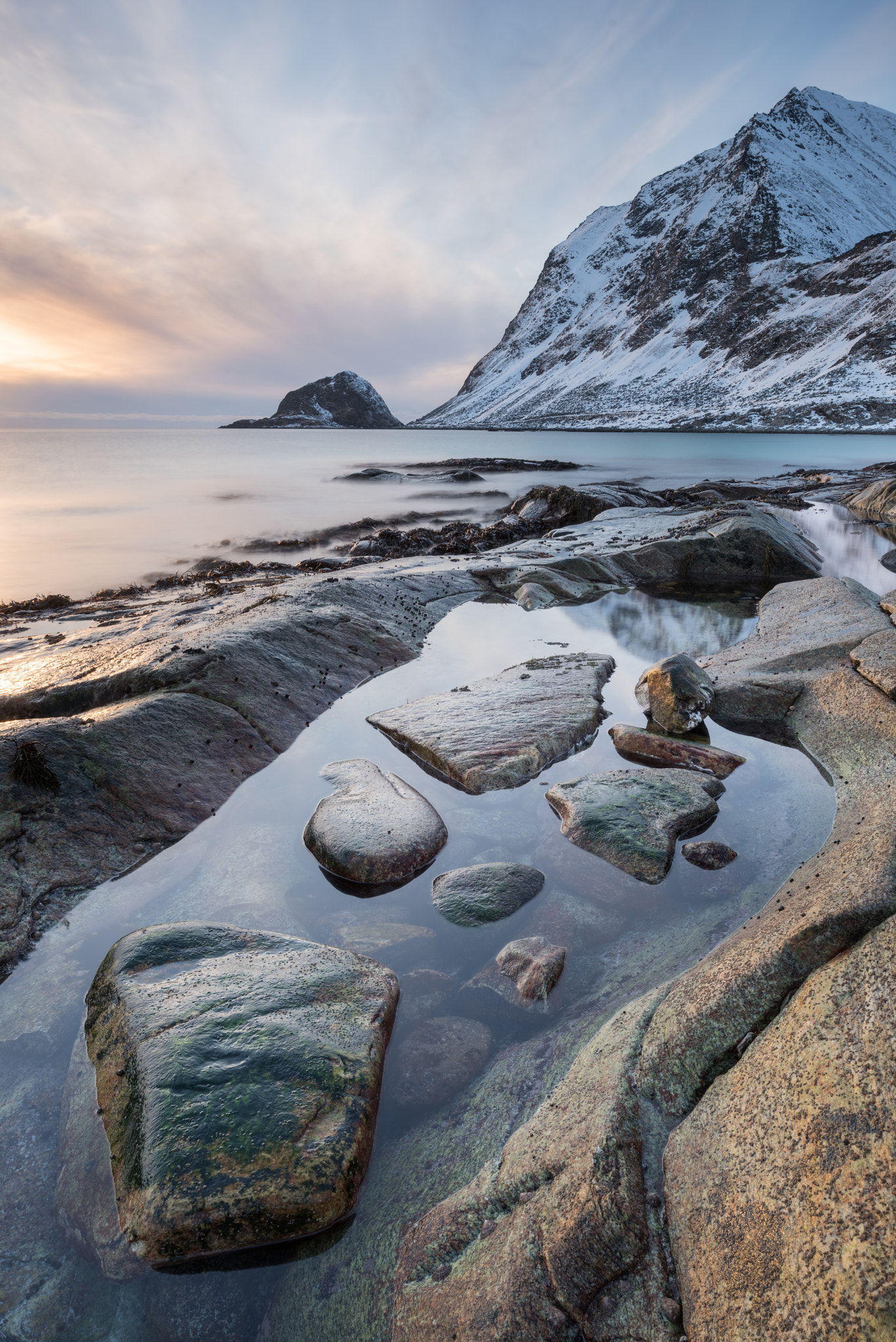 Nikon D810 + Nikon PC-E Nikkor 24mm F3.5D ED Tilt-Shift sample photo. Haukland #3 photography