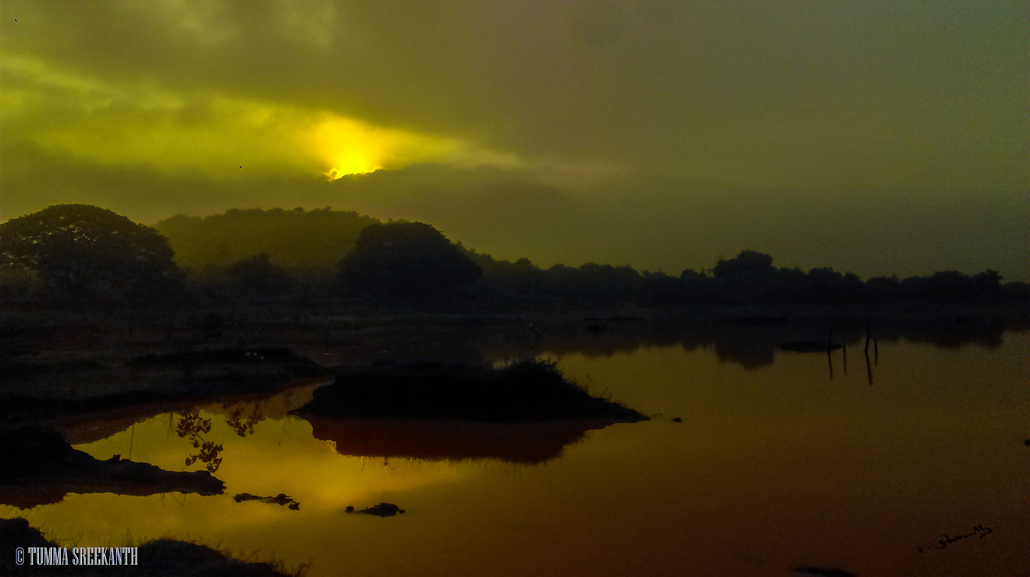 HTC 0P9C8 sample photo. Reflection, sunset photography