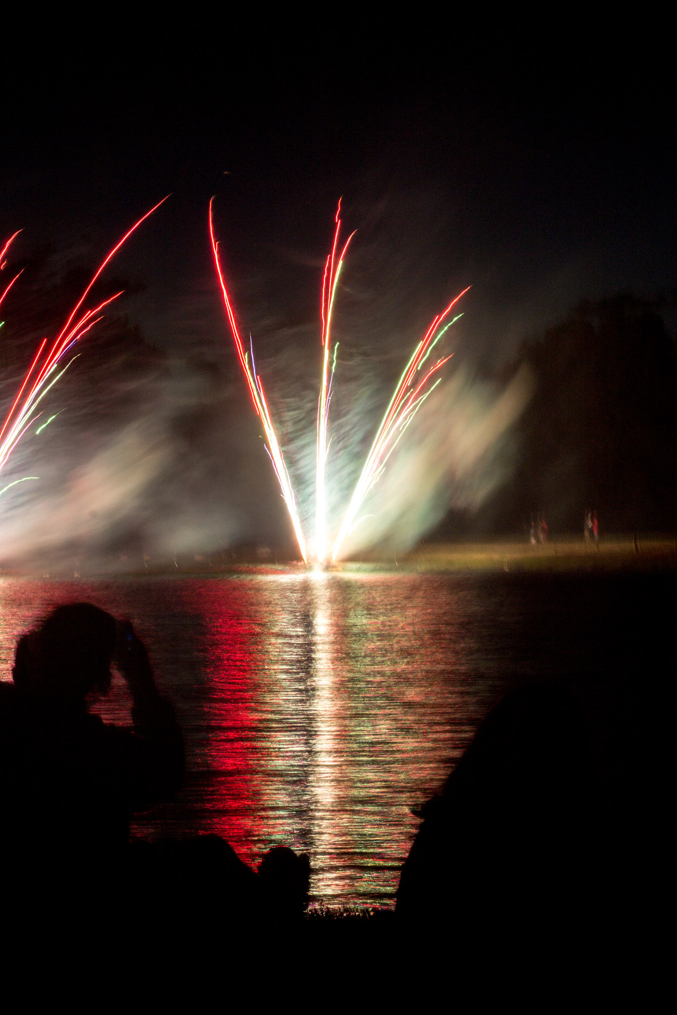 Canon EF 35-80mm f/4-5.6 sample photo. Fireworks reflect photography