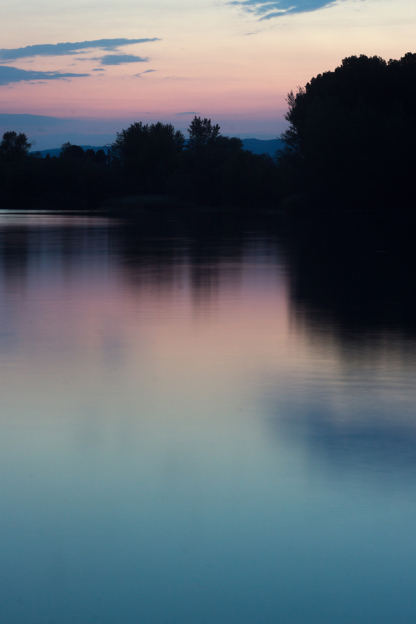 Canon EF 35-80mm f/4-5.6 sample photo. River at sunset photography