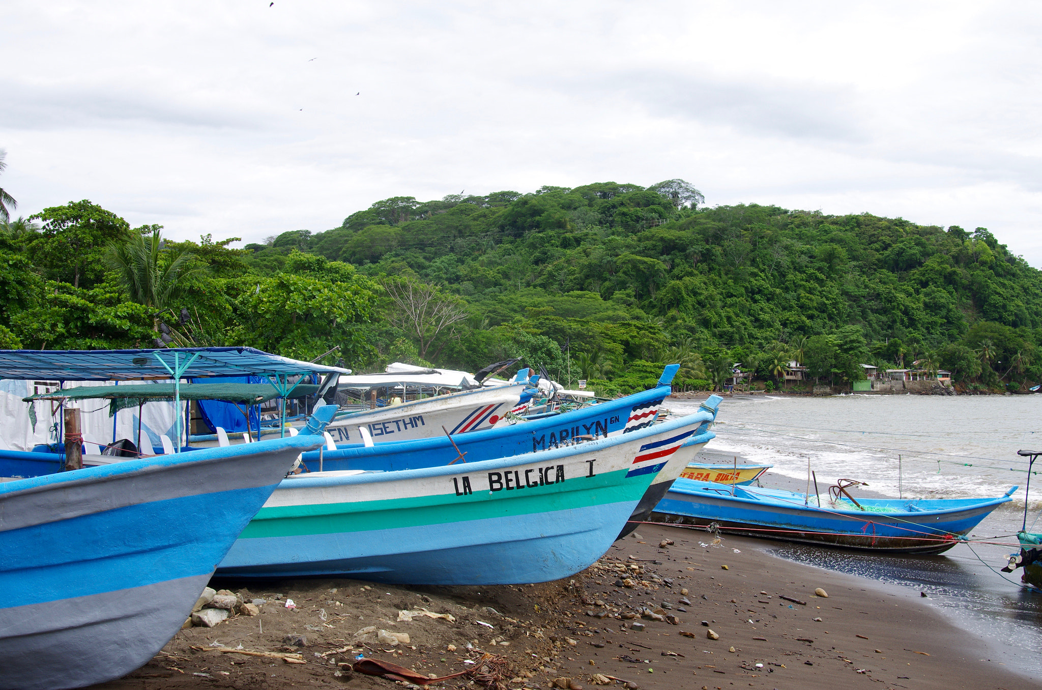 Pentax K-5 II sample photo. Fishing boats photography