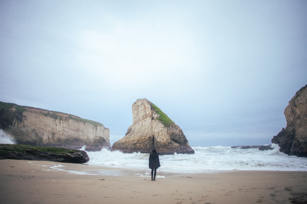 Canon EF 20mm F2.8 USM sample photo. Shark fin cove photography