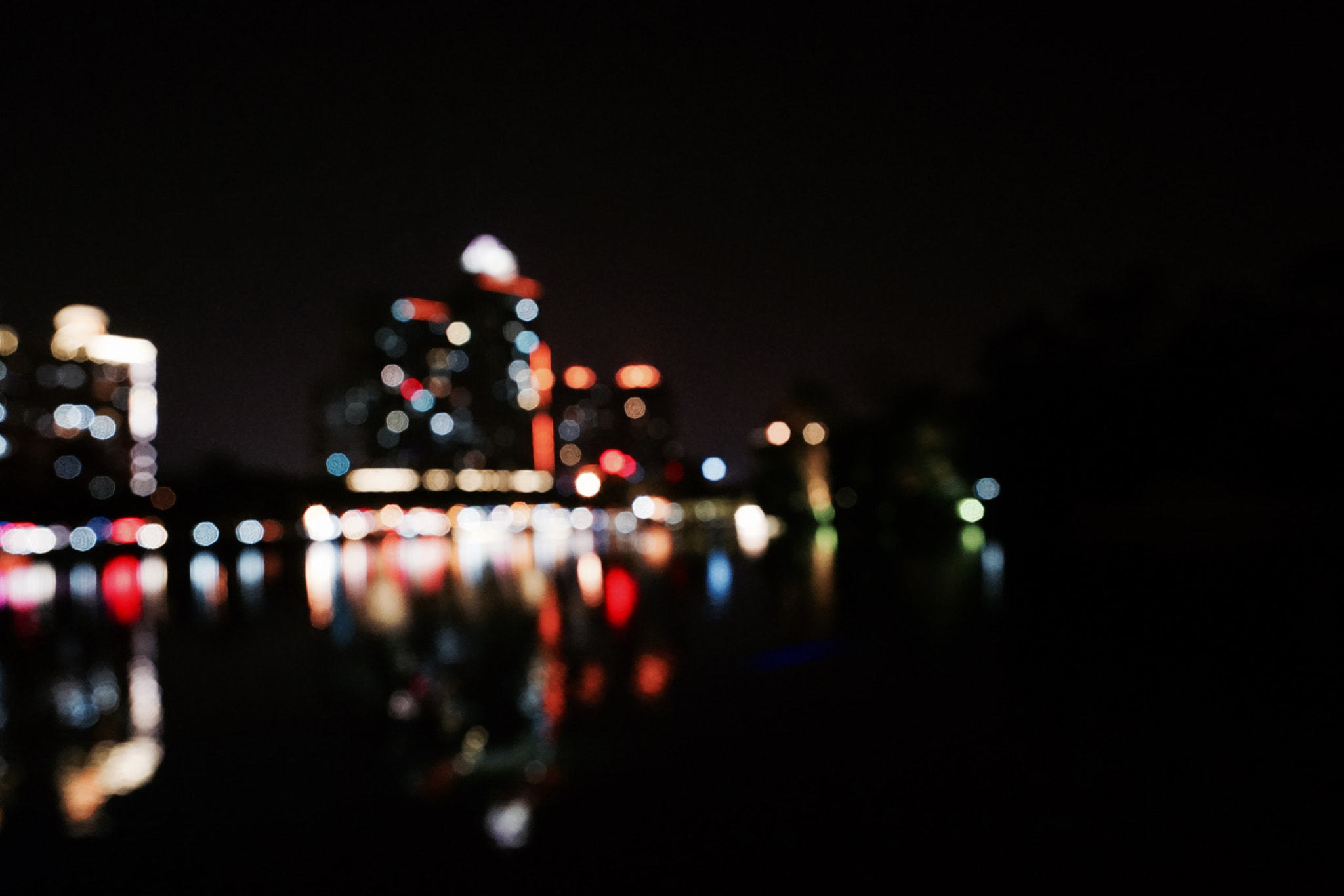 Sony 0-1000mm F0.0 sample photo. Night blur photography