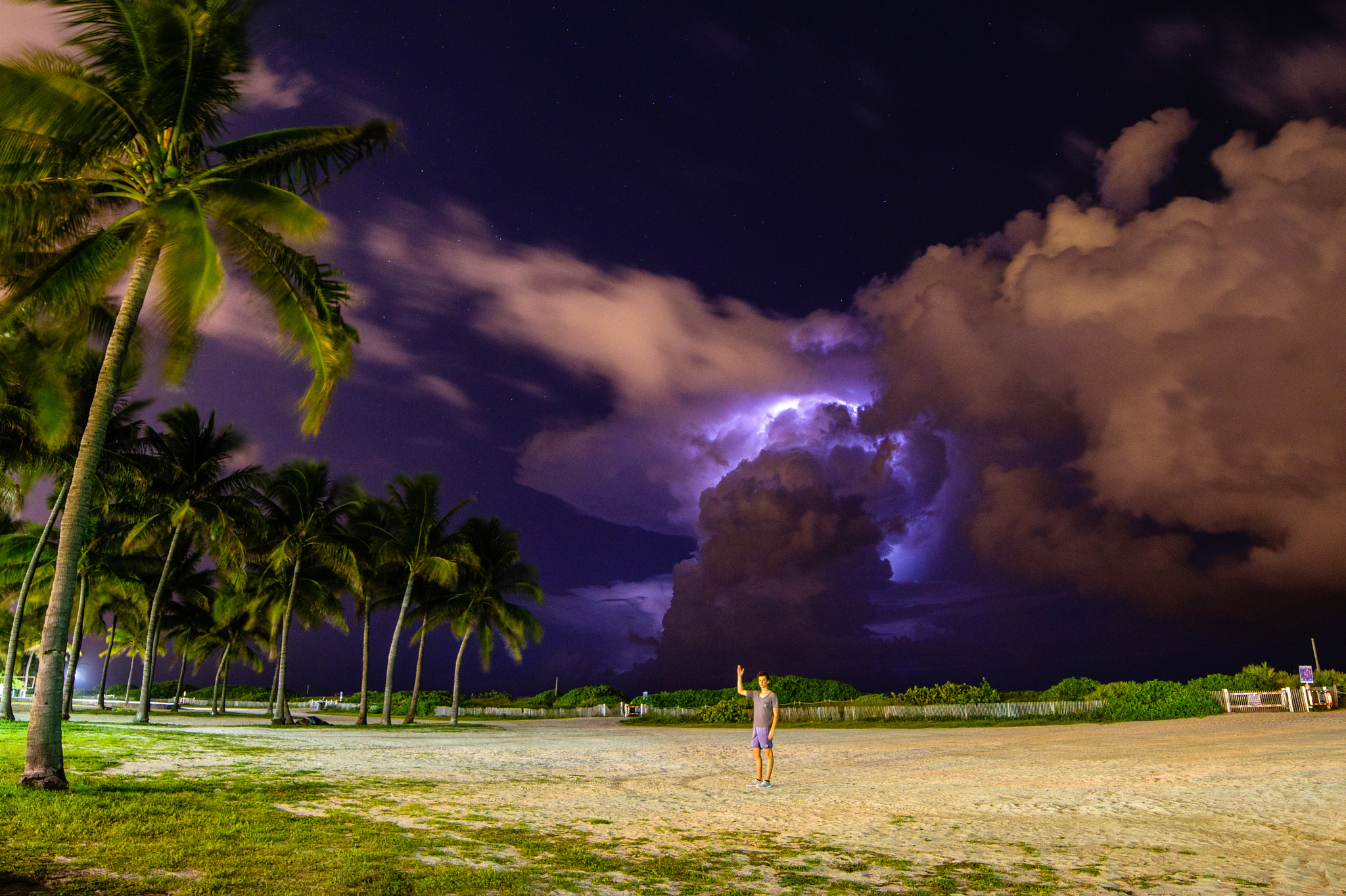 Samyang 14mm F2.8 ED AS IF UMC sample photo. Miami south beach  photography