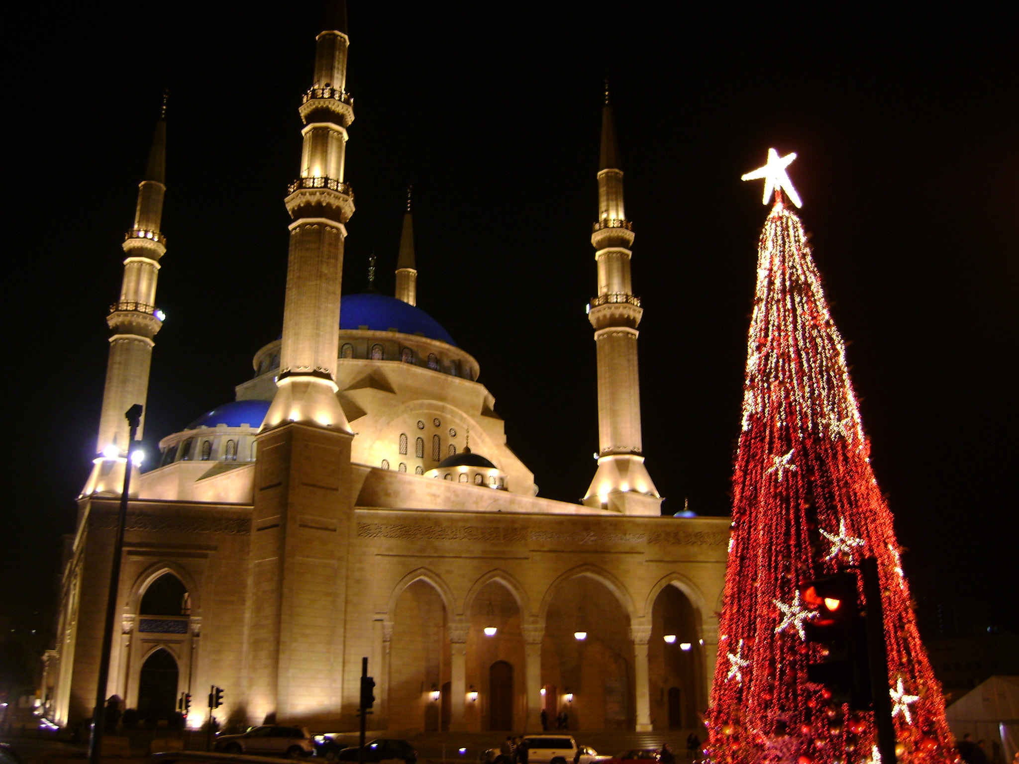 Sony DSC-S730 sample photo. Christmas in lebanon photography