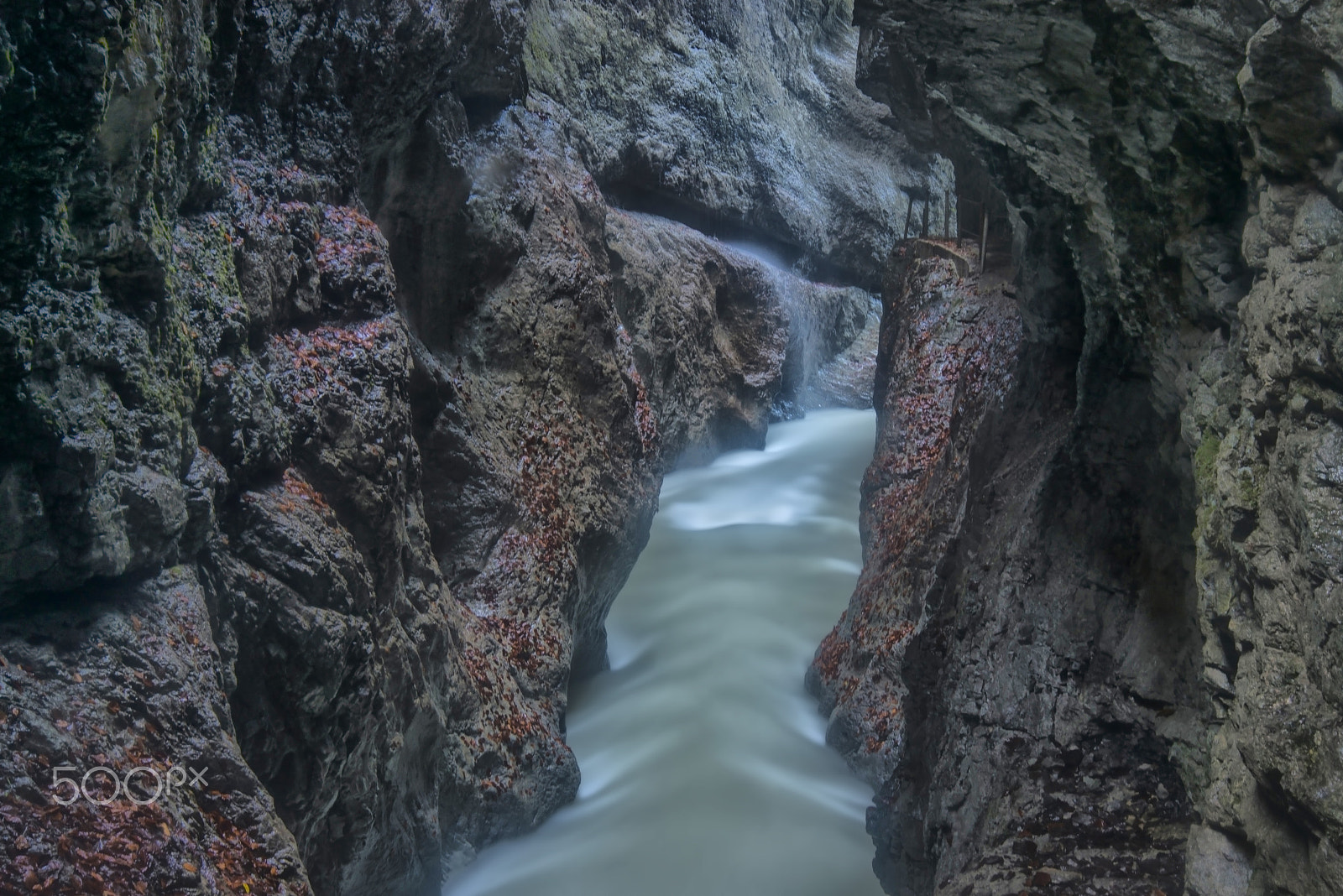 Nikon AF Nikkor 24-85mm F2.8-4D IF sample photo. Garmischpartenkirchen/germany (underground stream) photography