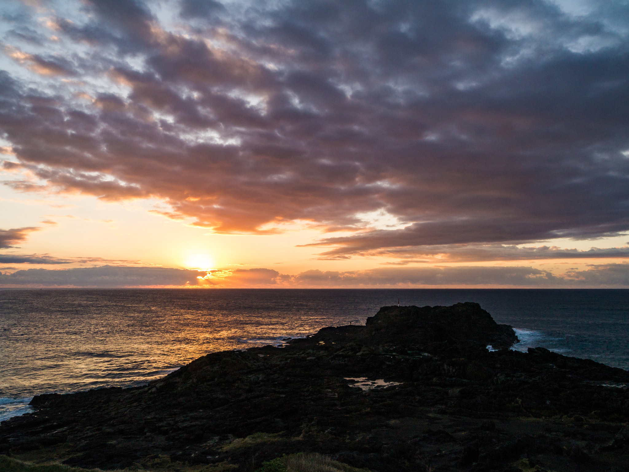 Panasonic Lumix DMC-GX1 sample photo. Kiama sunrise photography