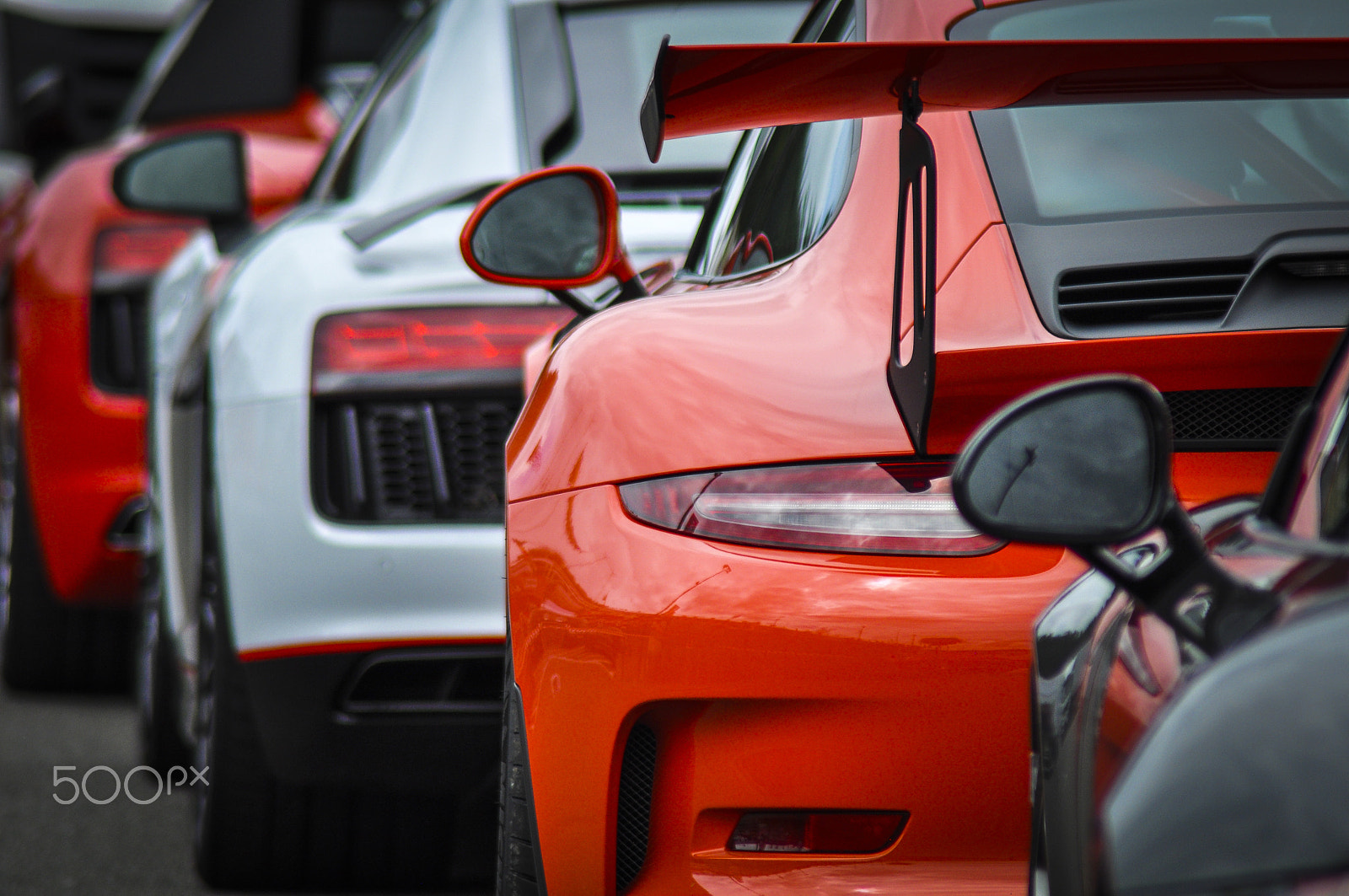 Nikon D5000 sample photo. Supercar lineup photography