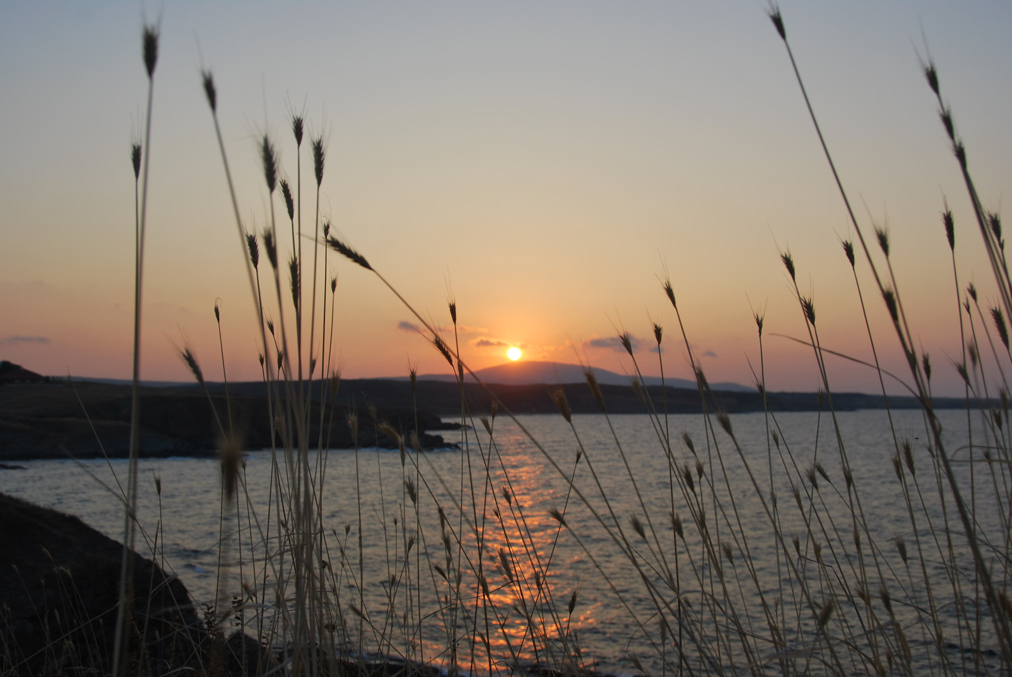 Nikon D60 sample photo. Sea sunset photography