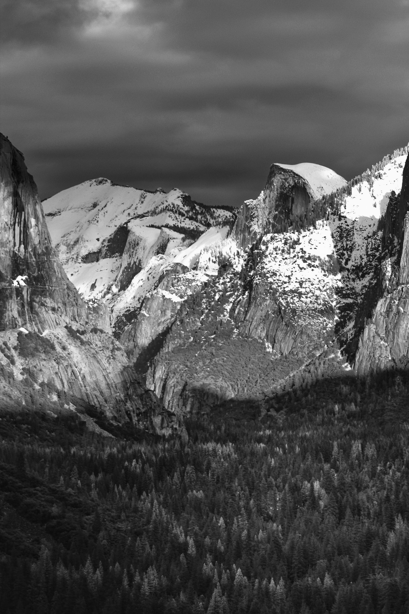 Canon EF 80-200mm F4.5-5.6 II sample photo. The half dome photography