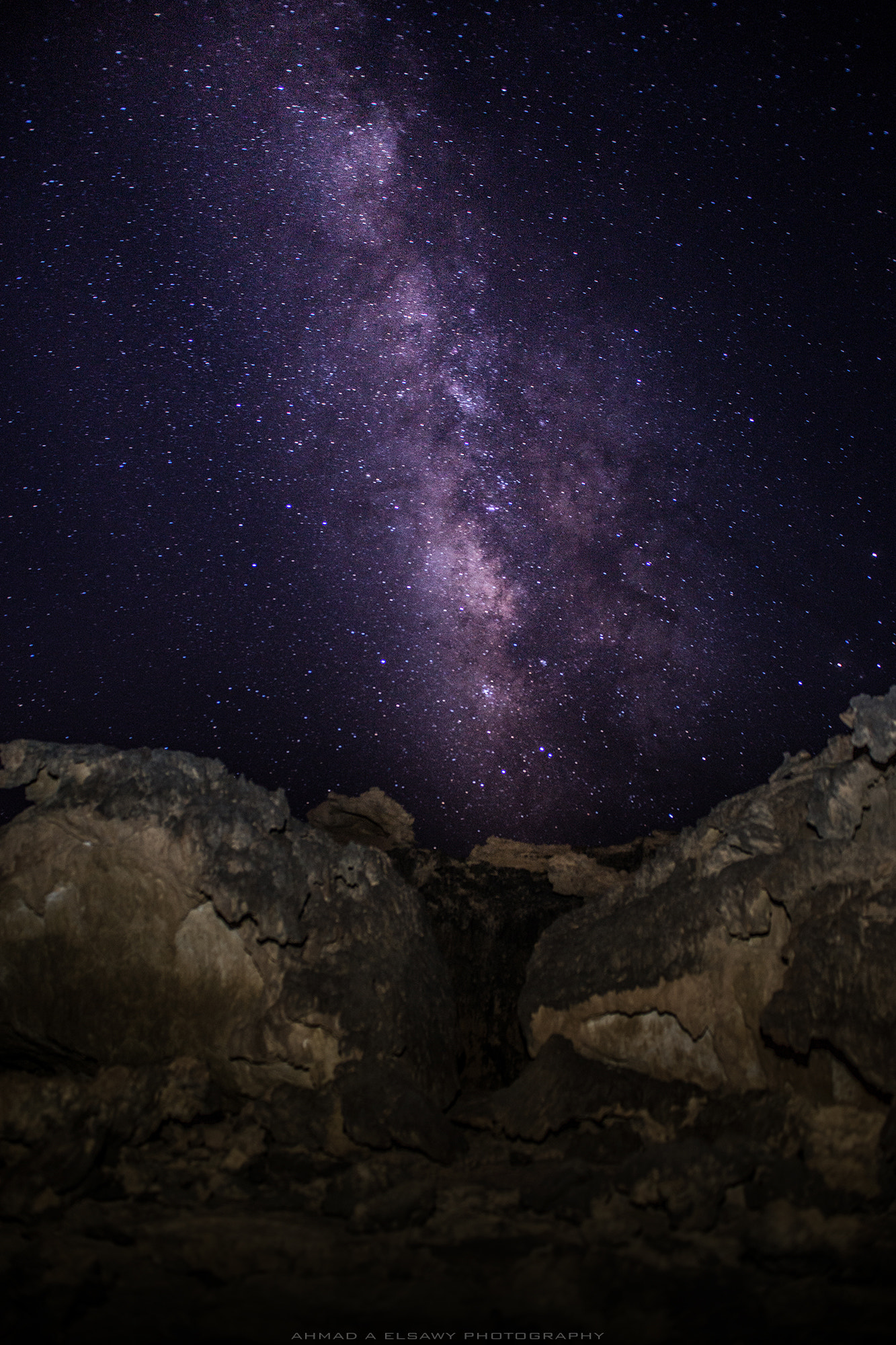 Minolta AF 28-80mm F3.5-5.6 II sample photo. Milky way is rising photography