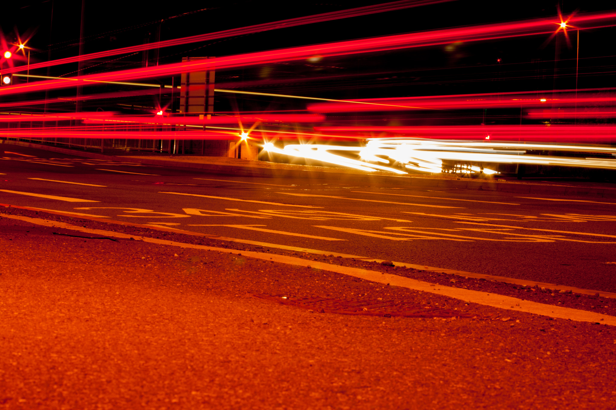 Canon EF 55-200mm F4.5-5.6 II USM sample photo. Link road light show photography