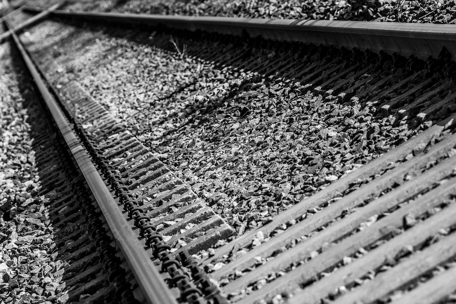 Canon EF 75-300mm f/4-5.6 USM sample photo. The never used railroad photography
